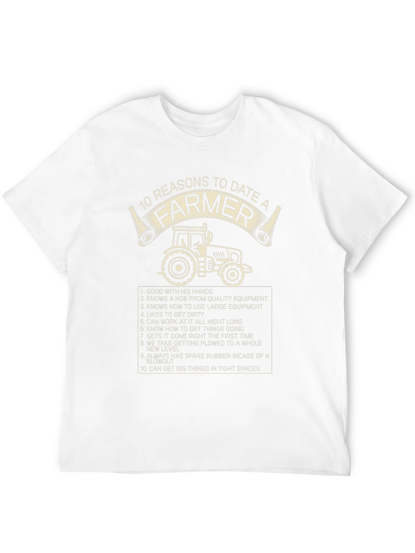 10 Reasons to Date a Farmer Graphic Tee