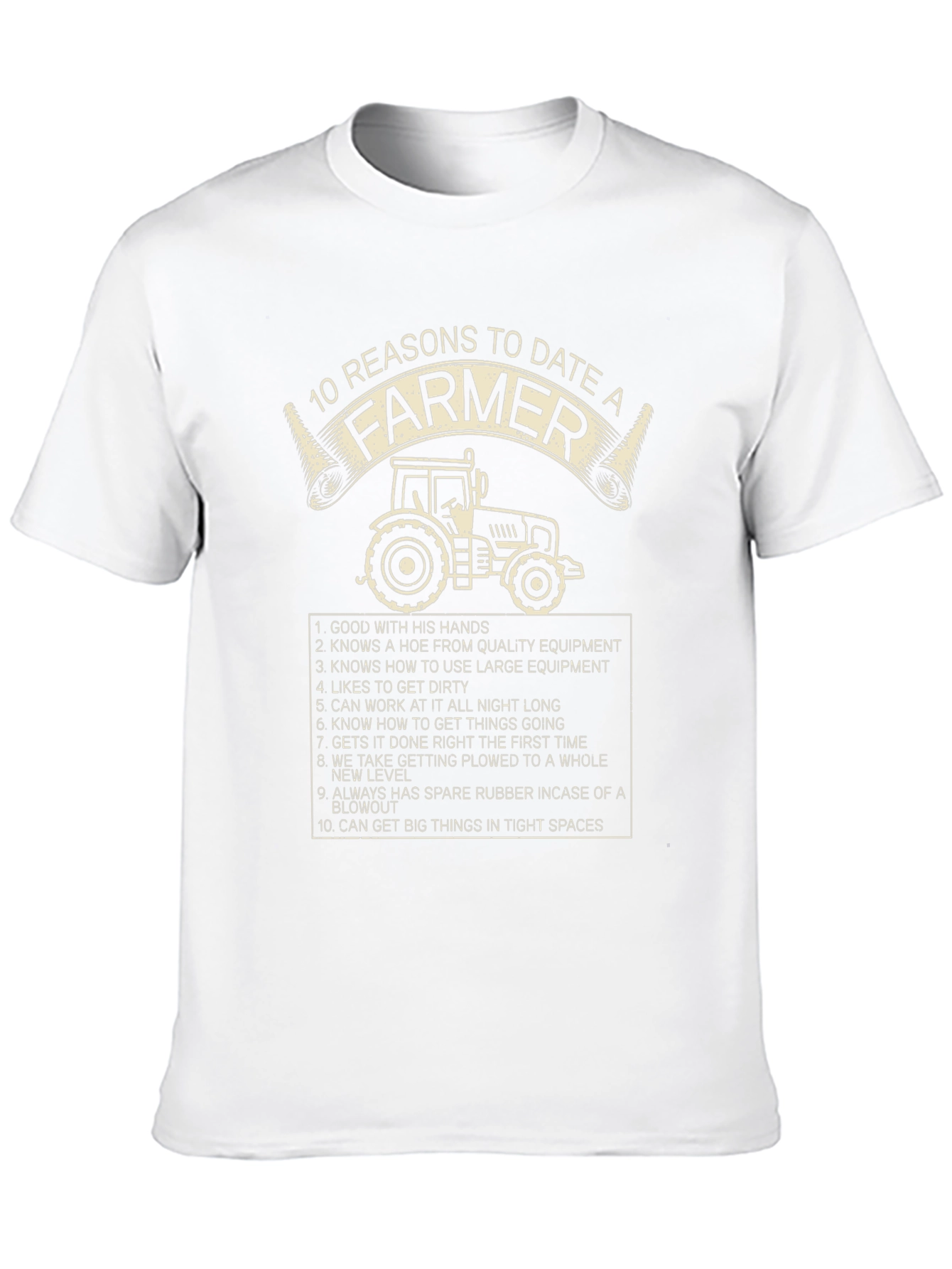 10 Reasons to Date a Farmer Graphic Tee
