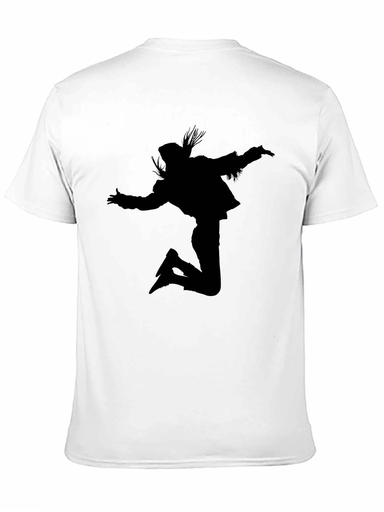 Silhouette Jump T-Shirt - Black