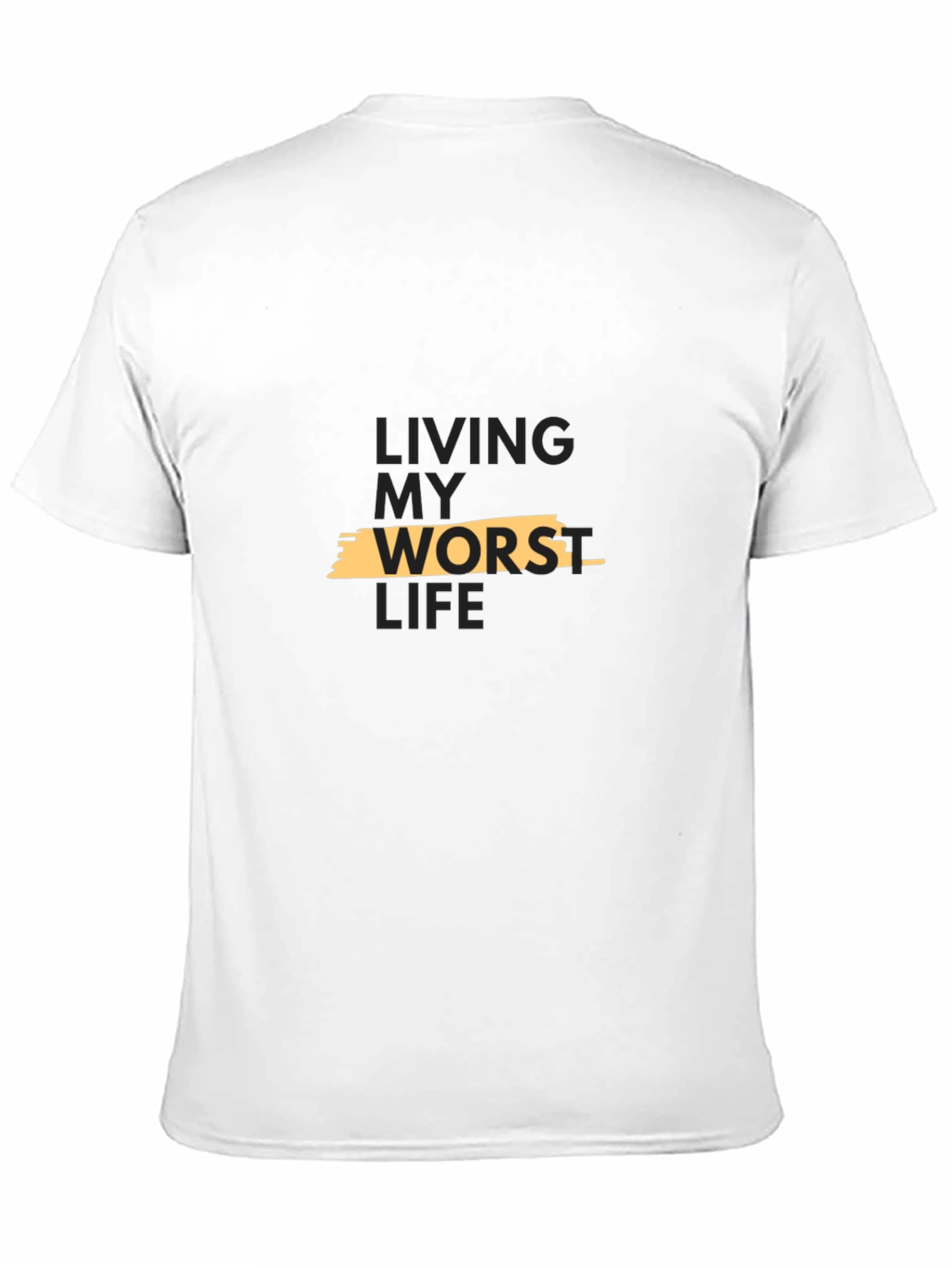 Living My Worst Life Tee - Black