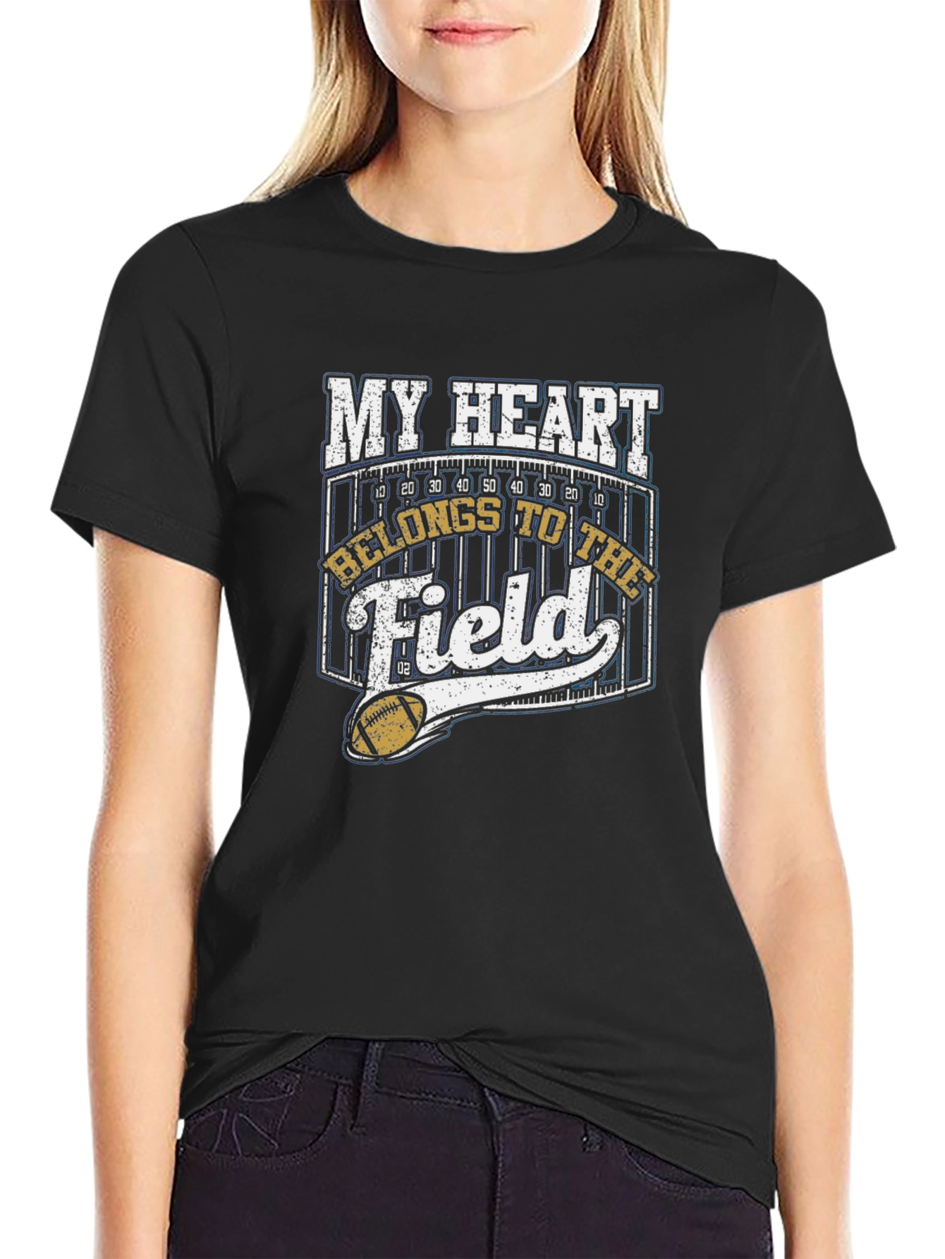 My Heart Belongs to the Field T-Shirt