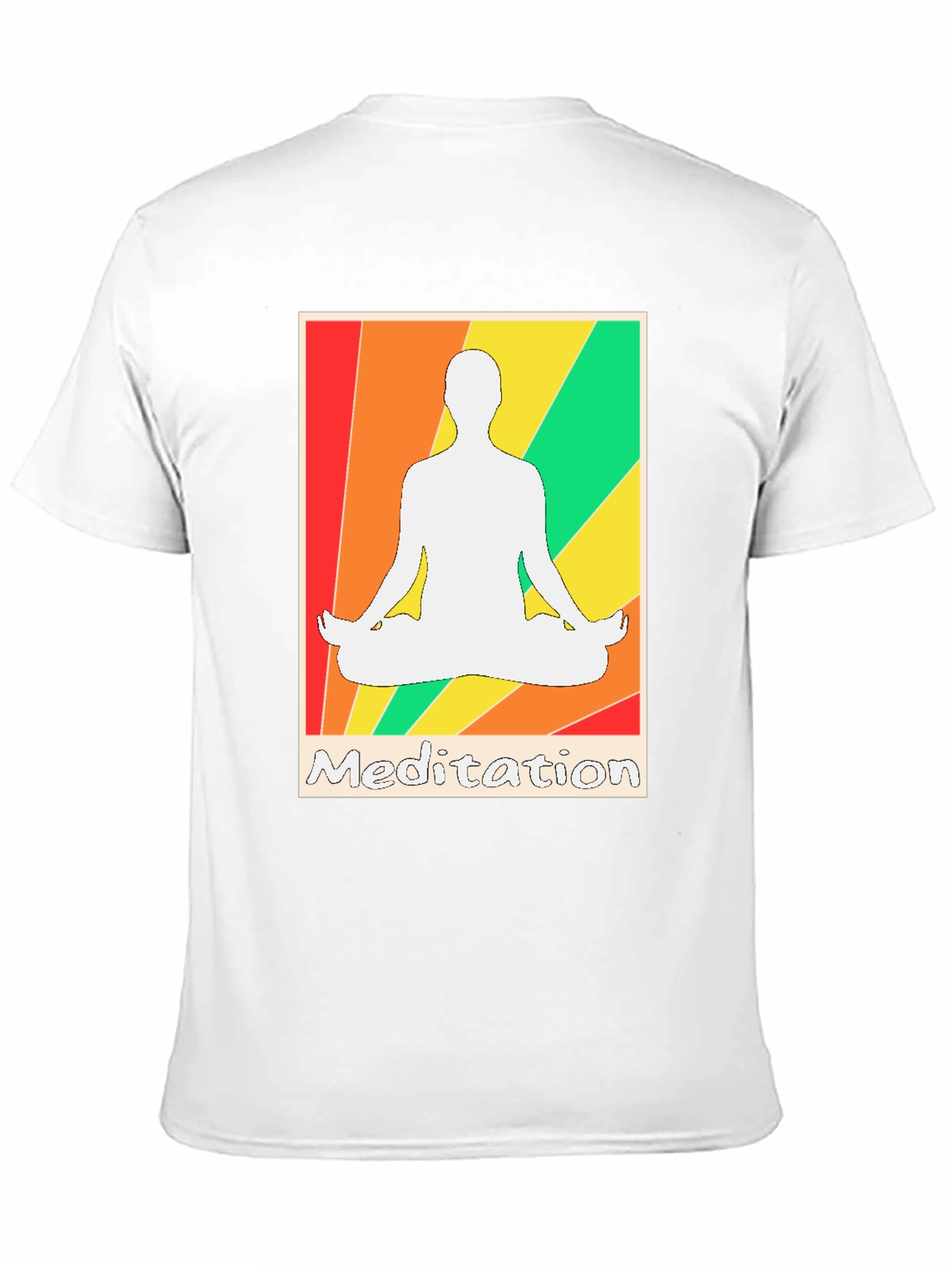 Meditation Graphic Tee - Zen Style T-Shirt