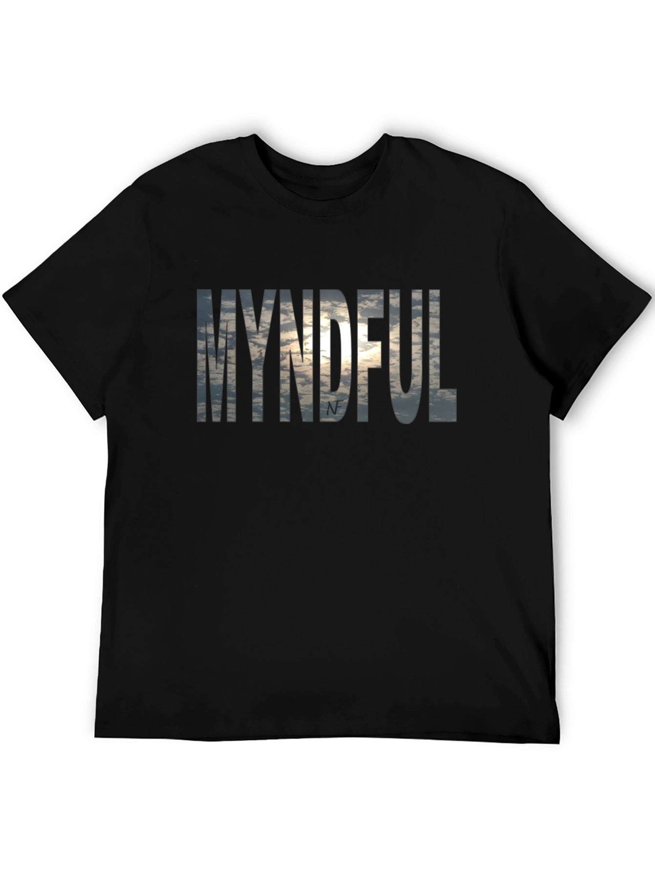 Mindful Graphic Tee - Cloudscape Design