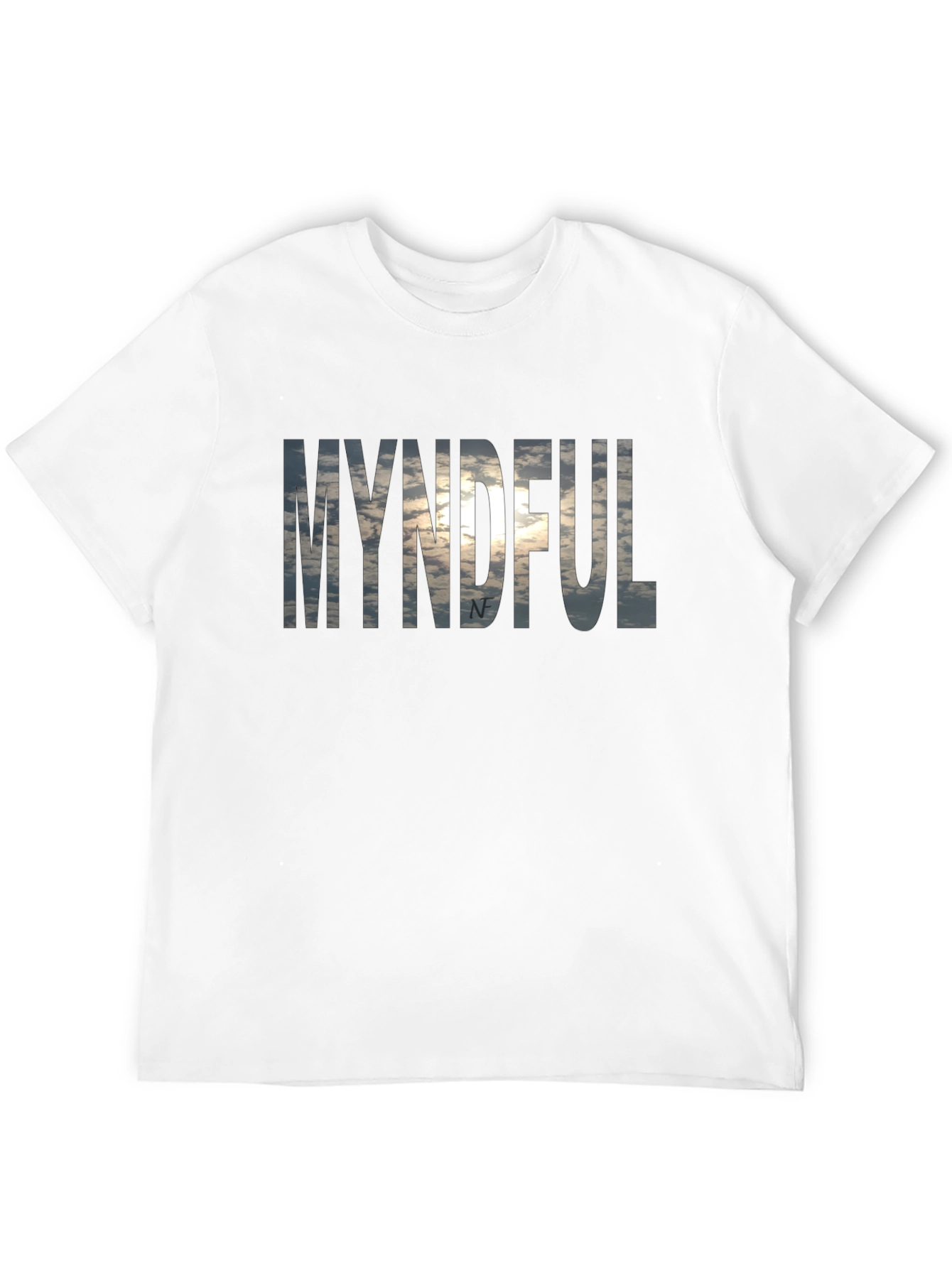 Mindful Graphic Tee - Cloudscape Design