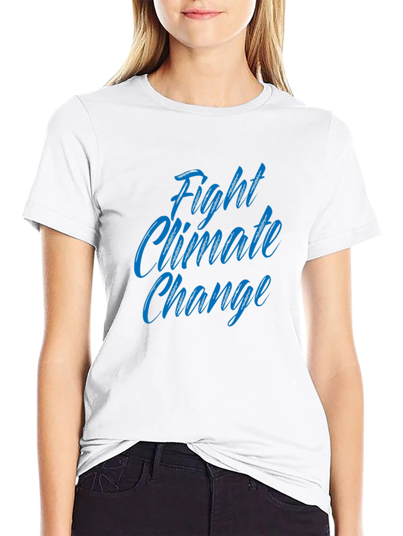 Fight Climate Change Black T-Shirt