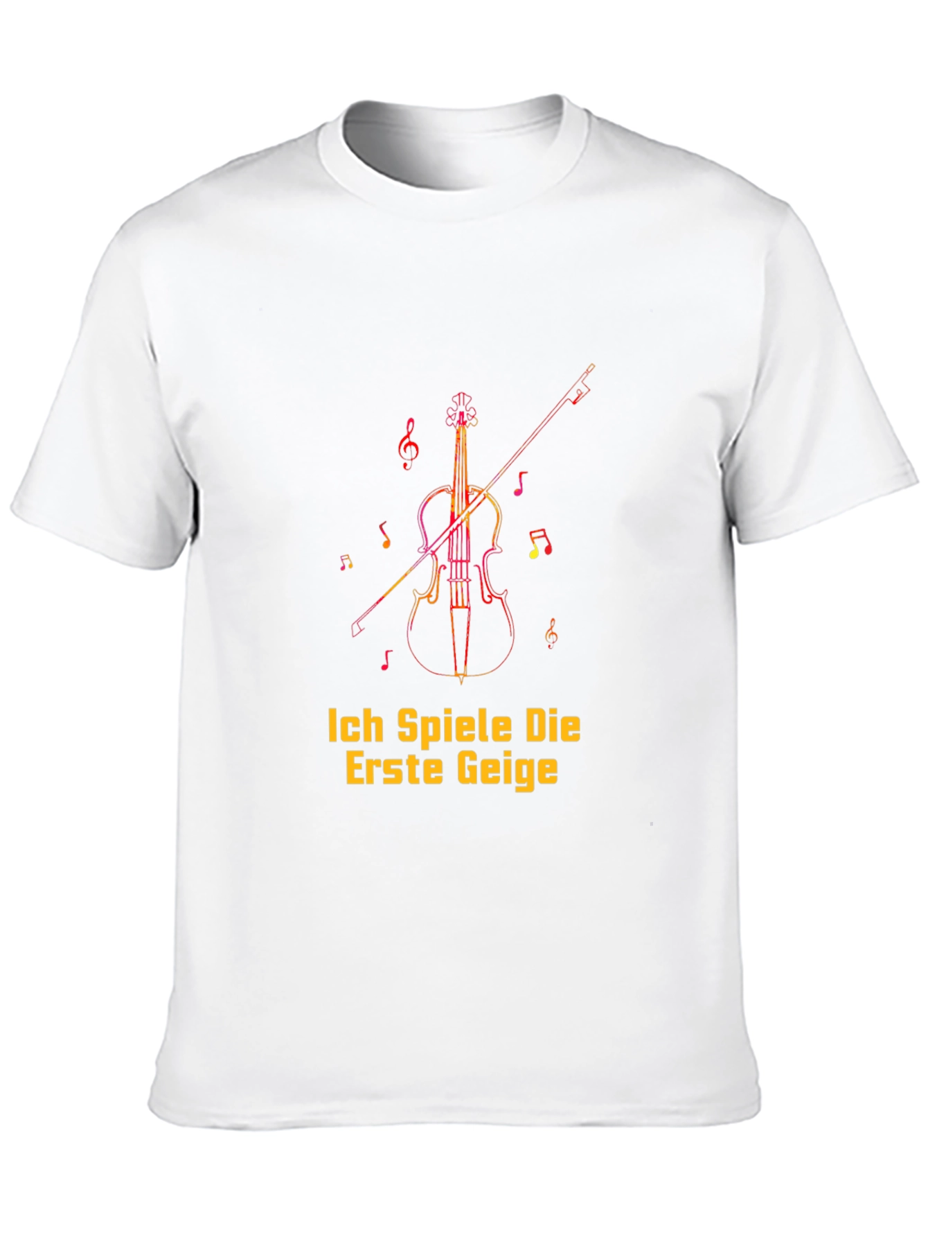 Violin Graphic T-Shirt - Ich Spiele Die Erste Geige
