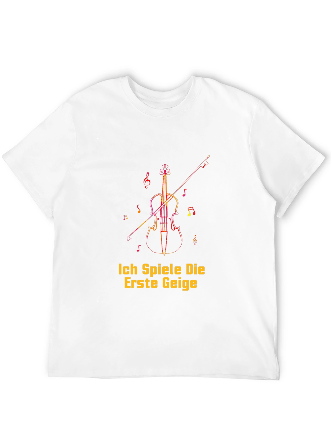 Violin Graphic T-Shirt - Ich Spiele Die Erste Geige