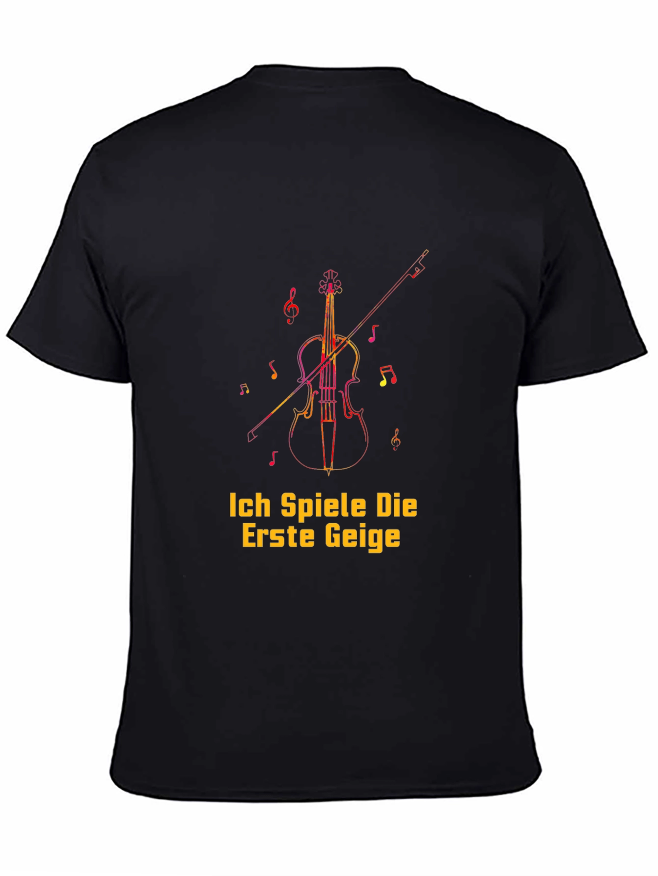 Violin Graphic T-Shirt - Ich Spiele Die Erste Geige