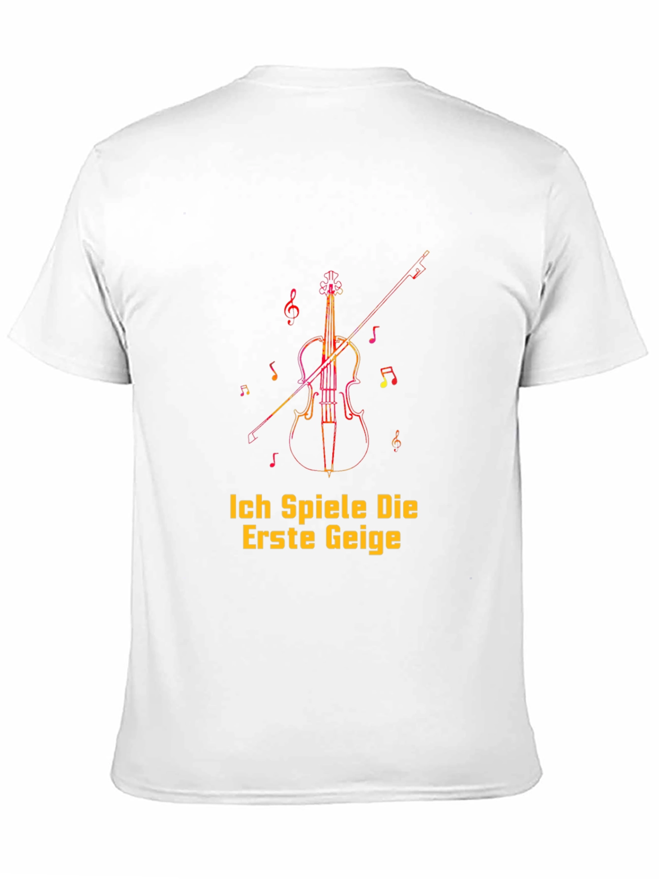 Violin Graphic T-Shirt - Ich Spiele Die Erste Geige