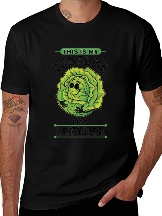 Lettuce Costume T-Shirt - Halloween Funny Tee