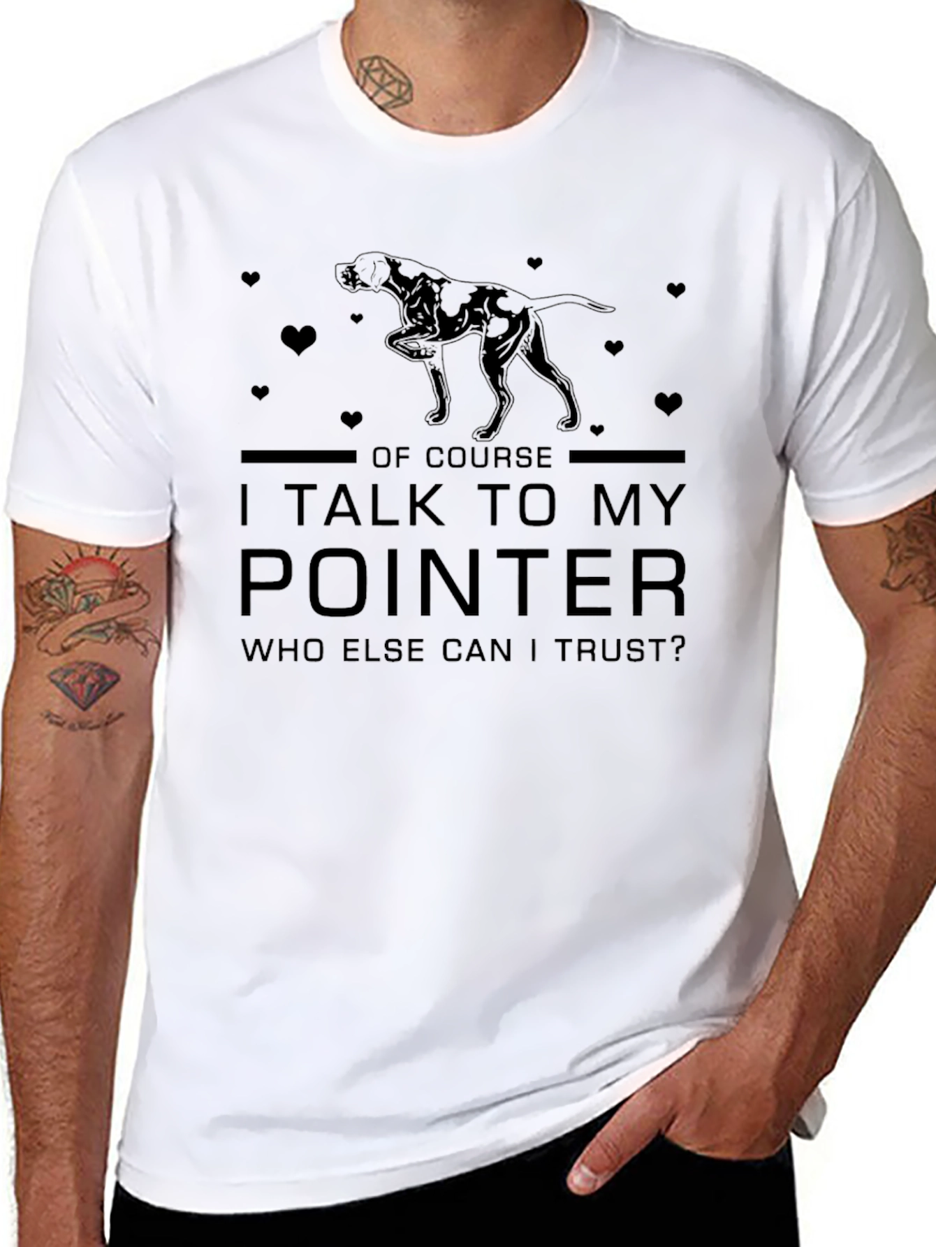 I Talk To My Pointer T-Shirt