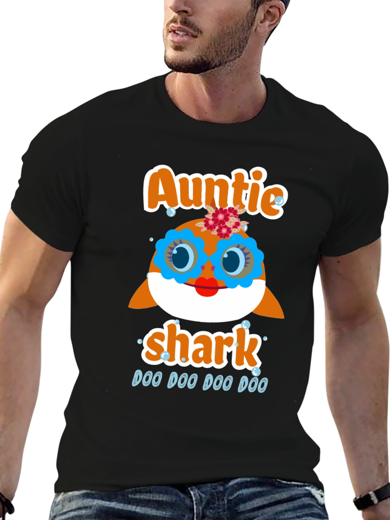 Auntie Shark T-Shirt - Doo Doo Doo