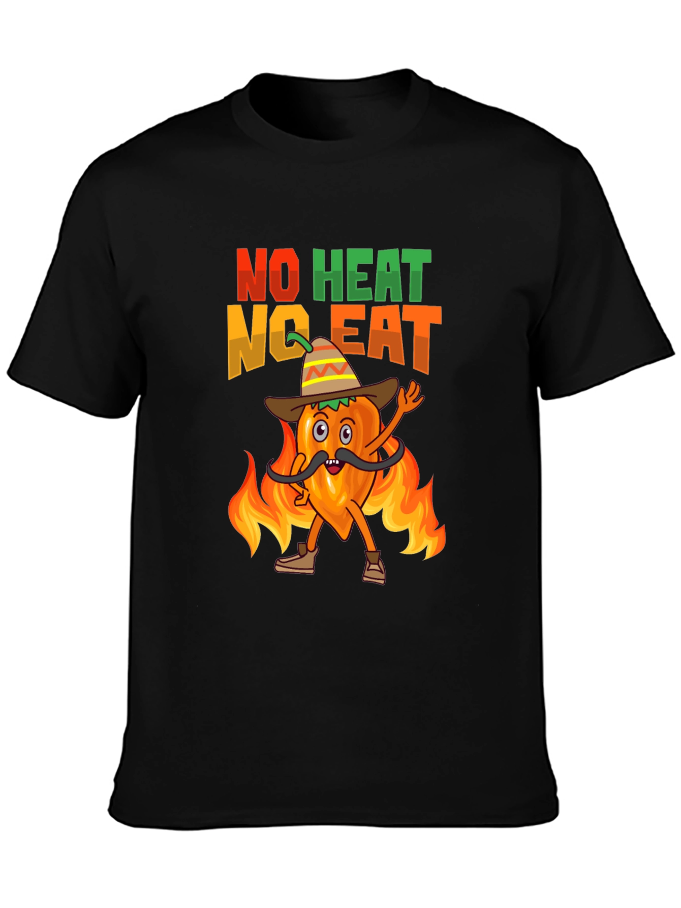 No Heat No Eat Graphic Tee