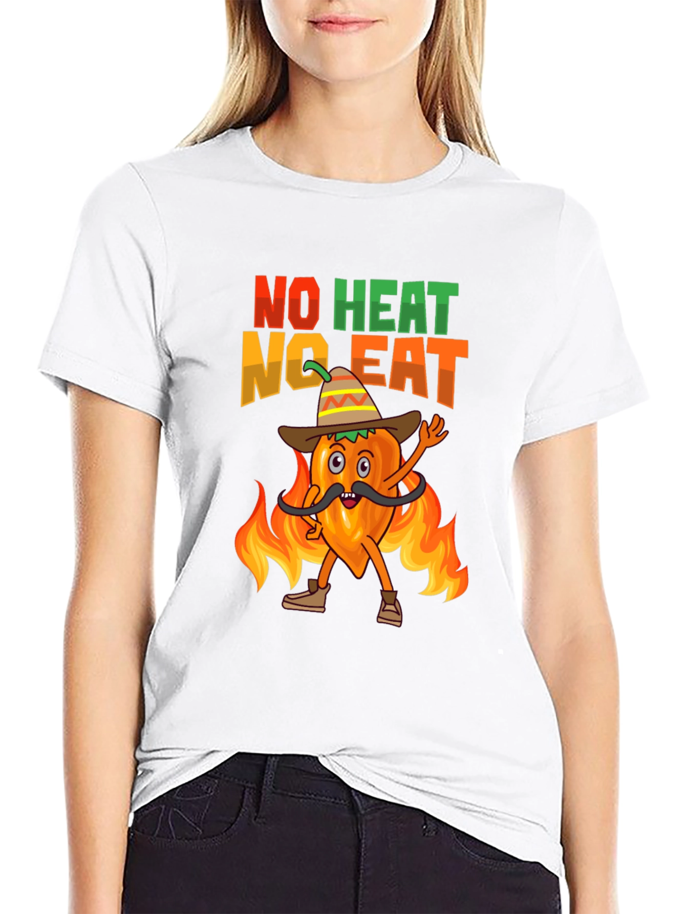 No Heat No Eat Graphic Tee