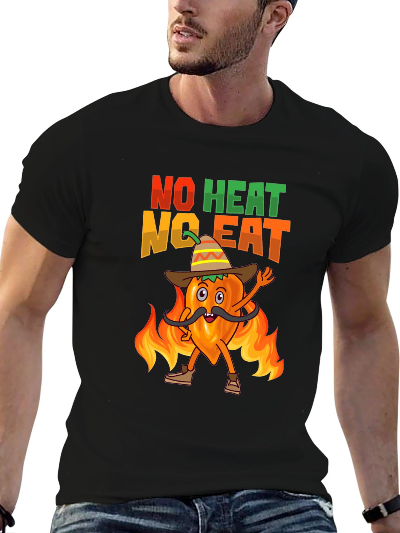 No Heat No Eat Graphic Tee