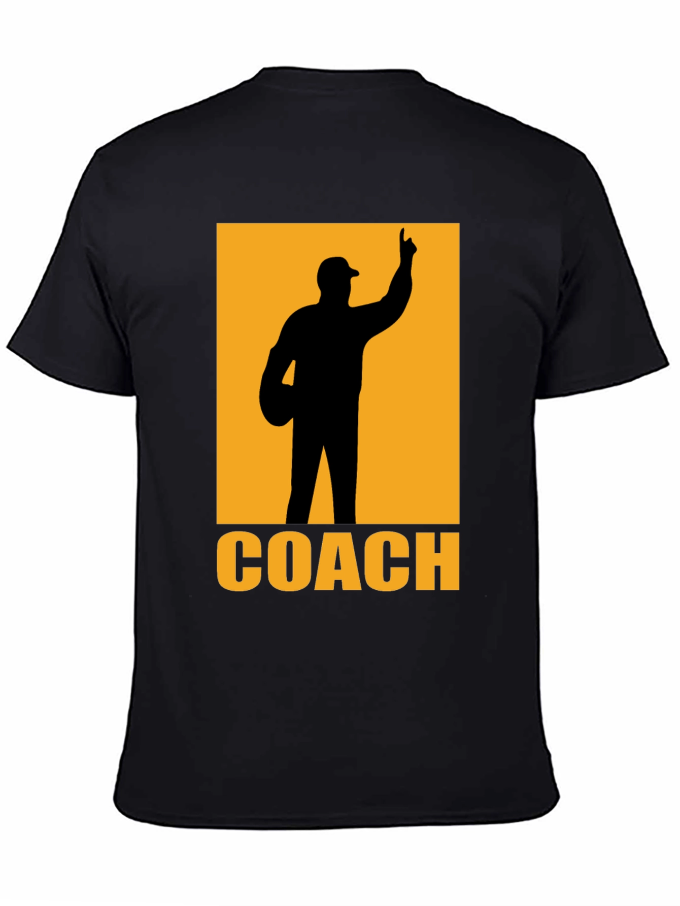 Coach Graphic T-Shirt - Black Cotton Tee