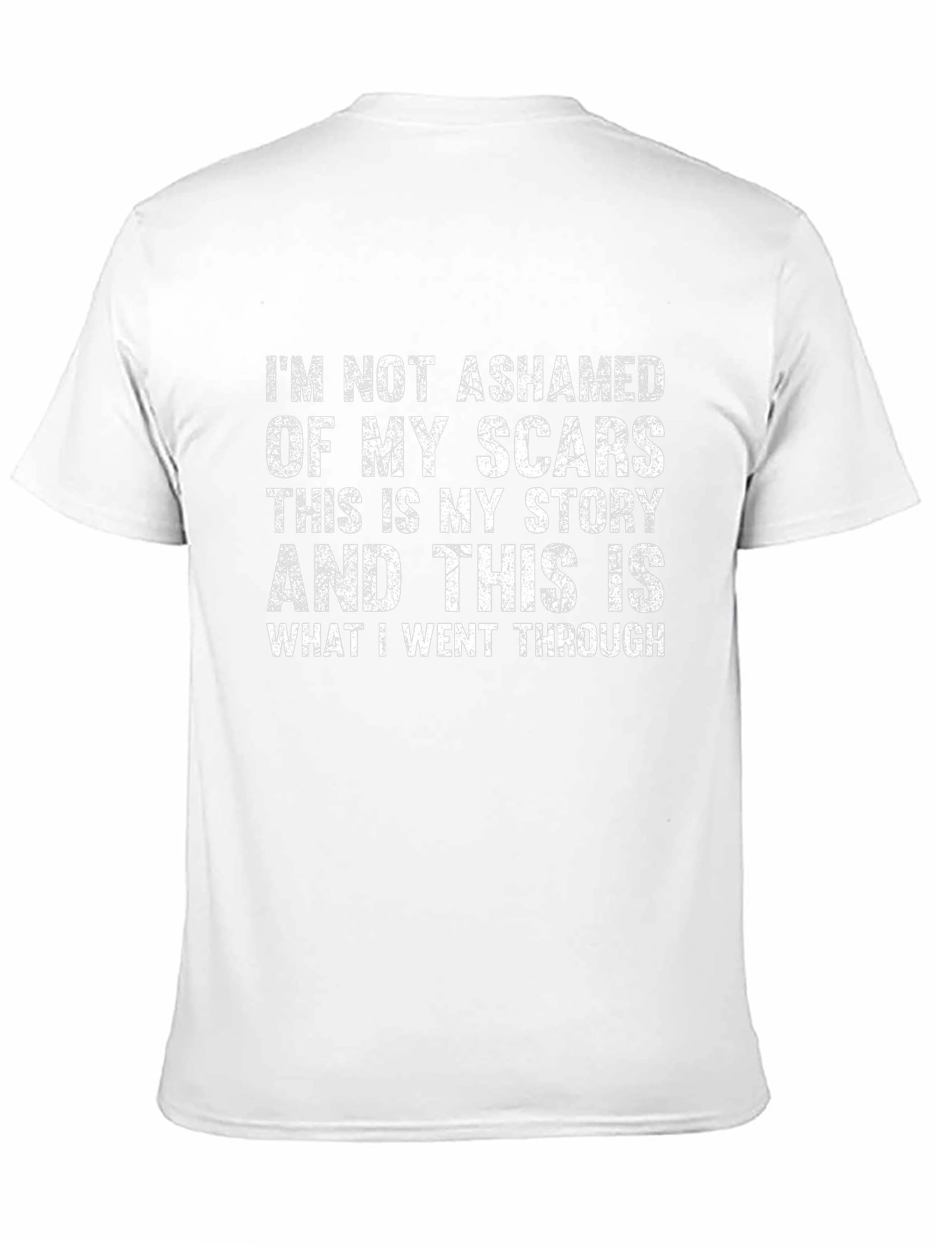 Im Not Ashamed of My Scars Graphic Tee