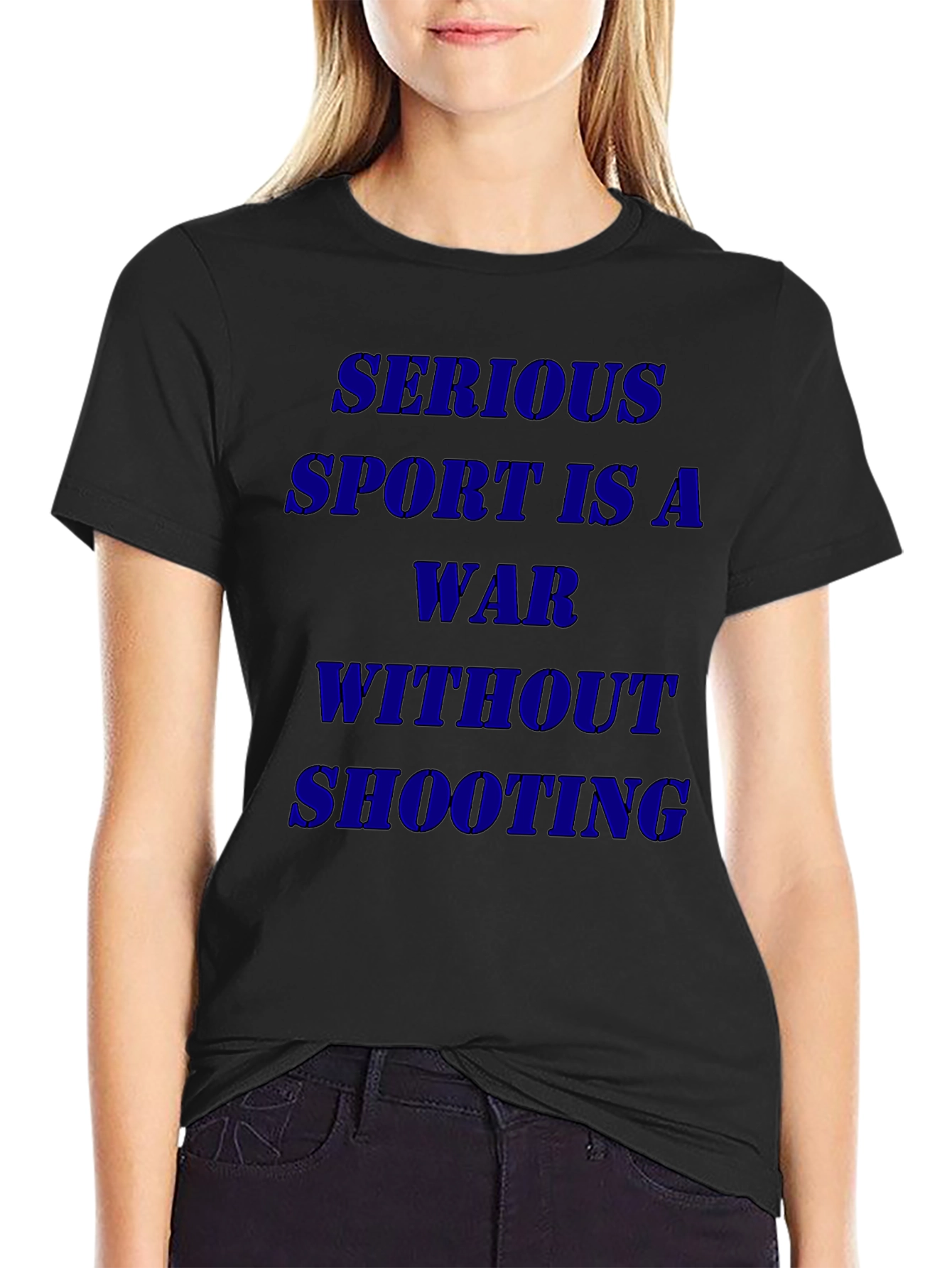 Serious Sport T-Shirt - Black