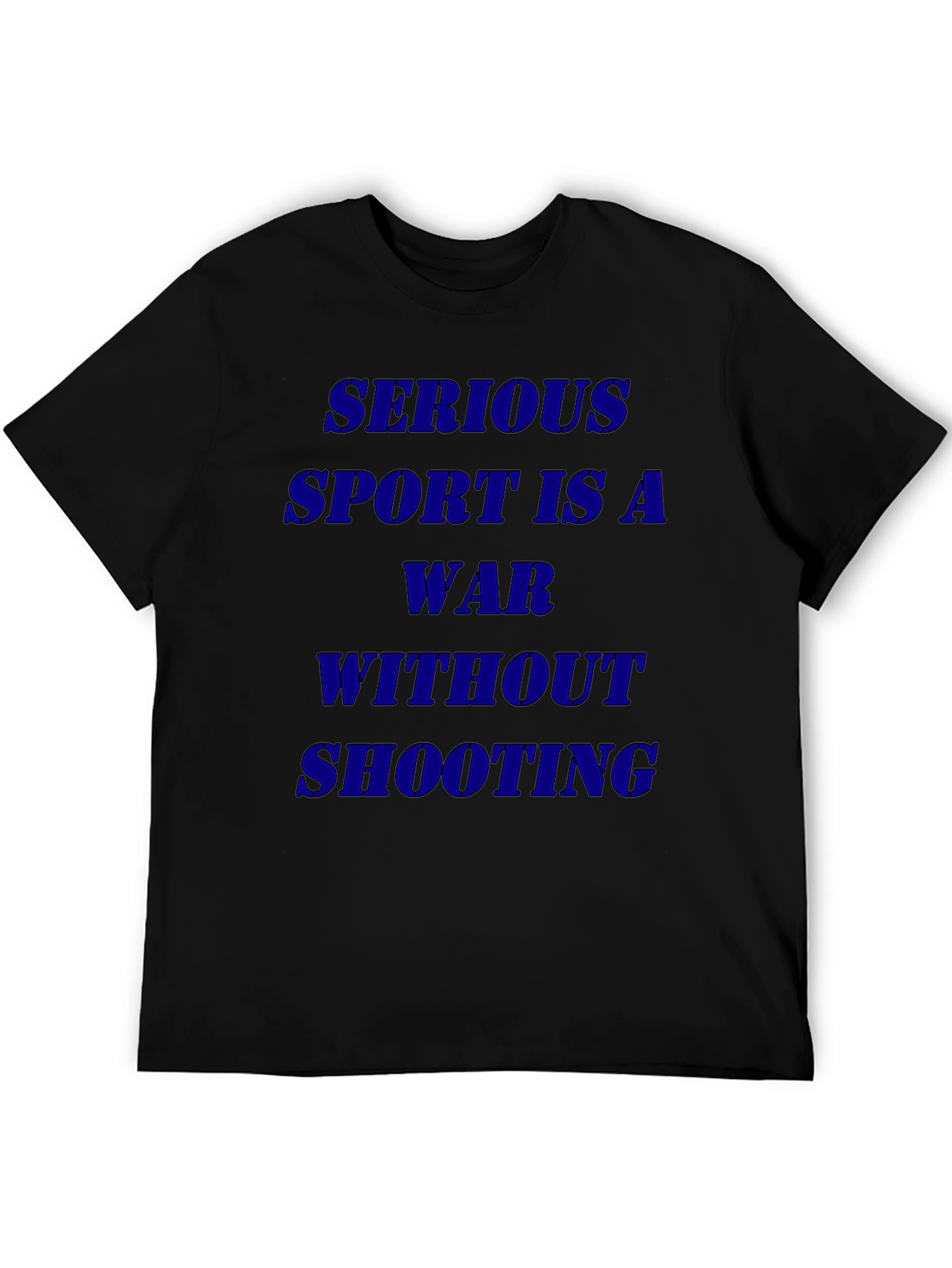 Serious Sport T-Shirt - Black