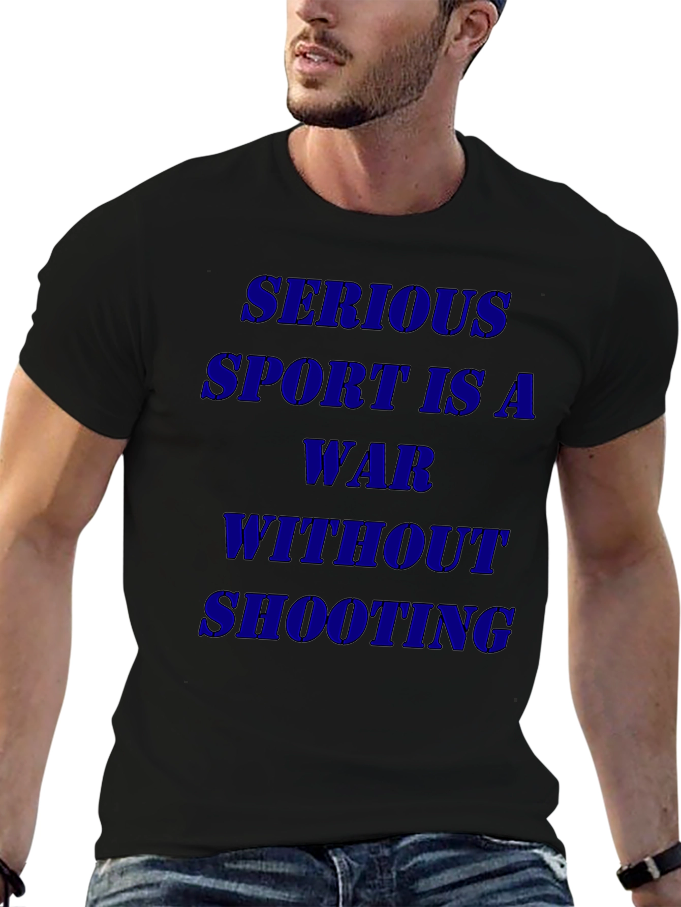 Serious Sport T-Shirt - Black