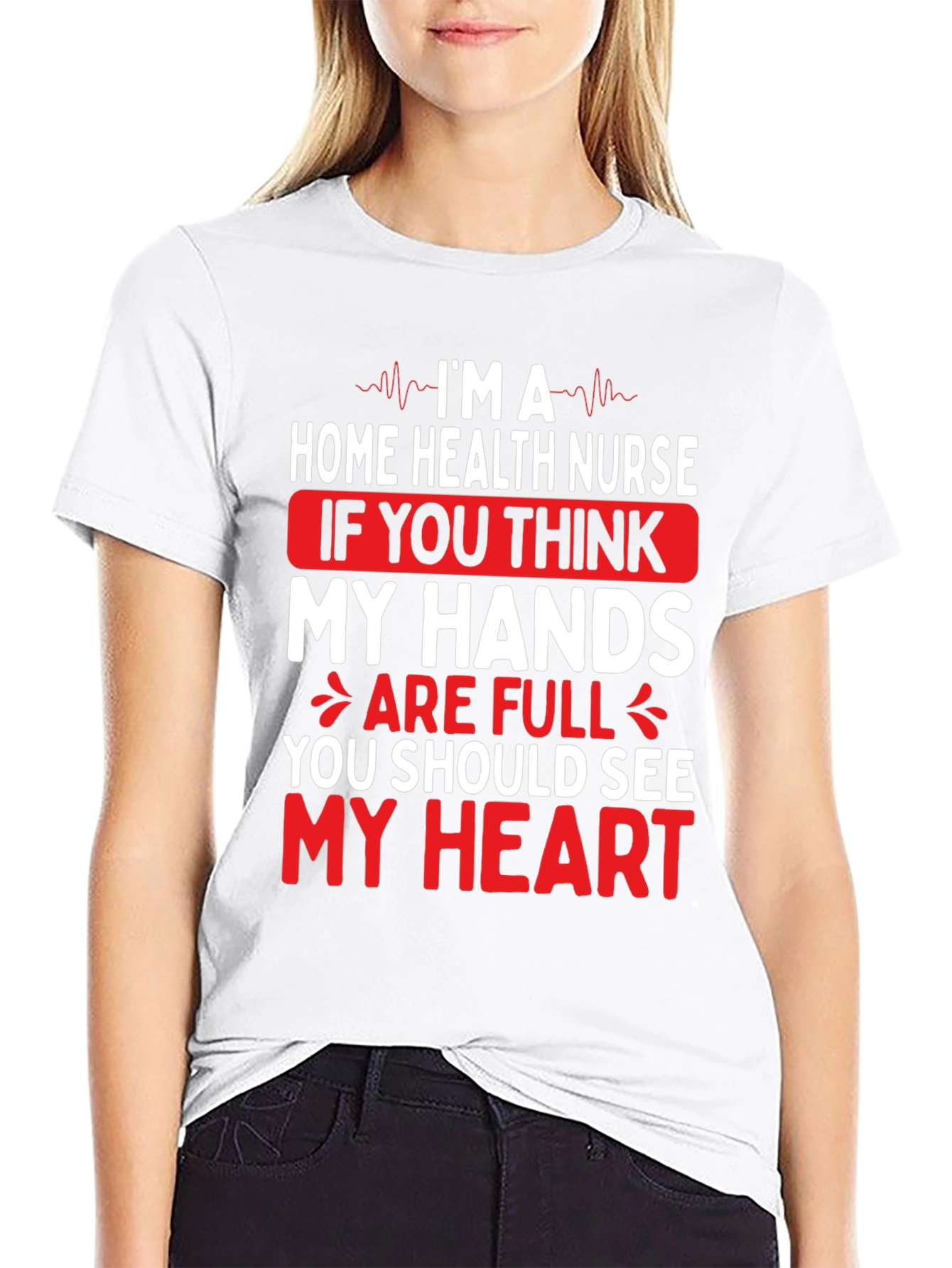 Home Health Nurse Graphic T-Shirt