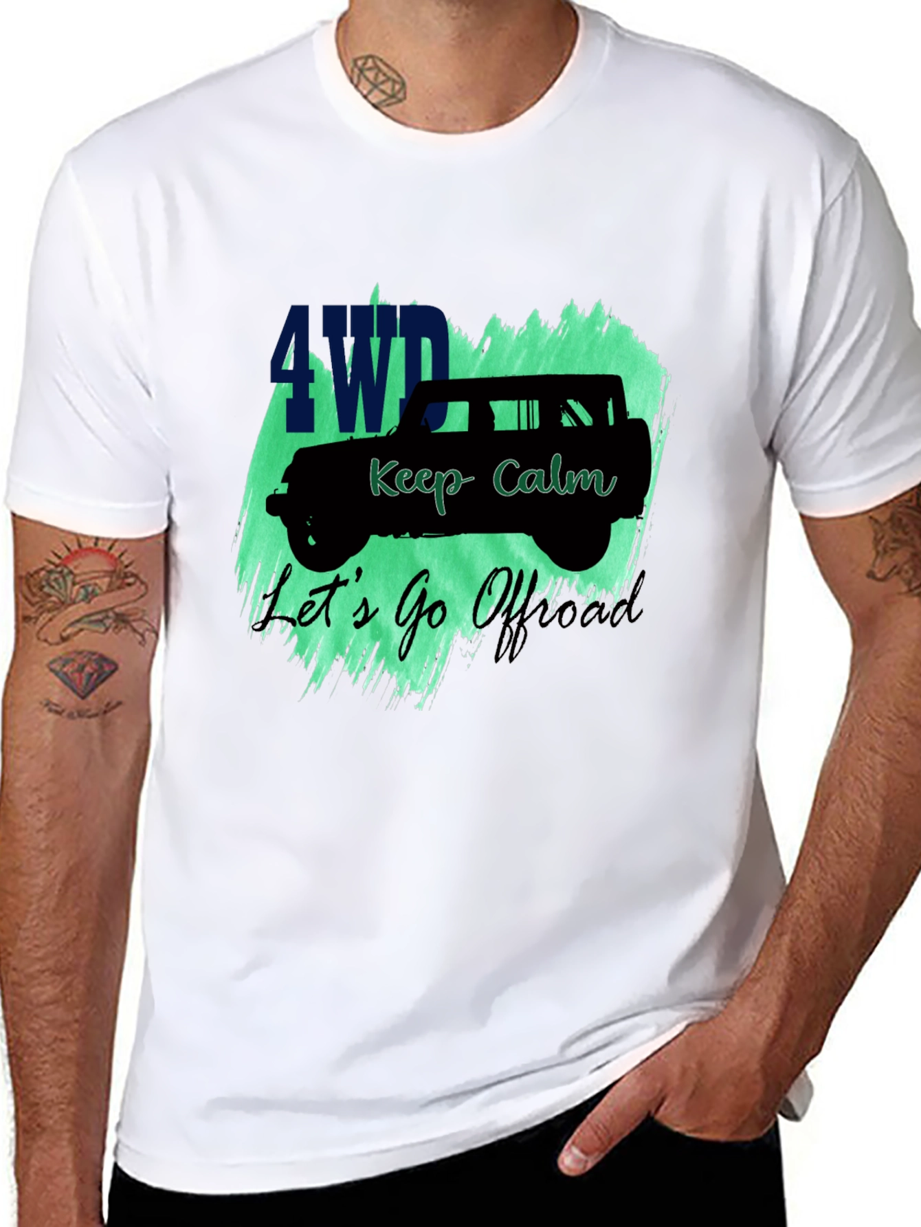 AWD Off-Road Adventure T-Shirt - Keep Calm