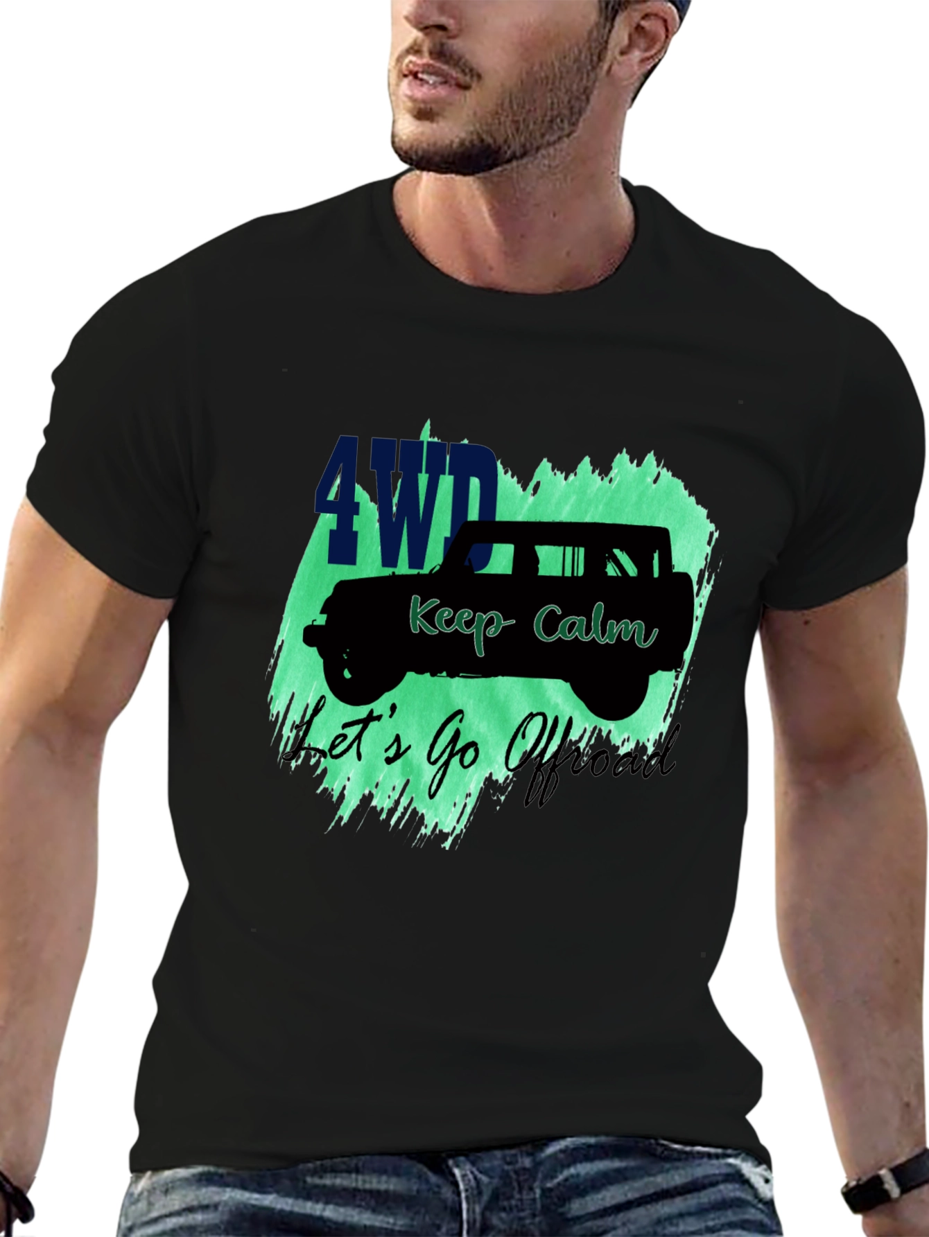 AWD Off-Road Adventure T-Shirt - Keep Calm