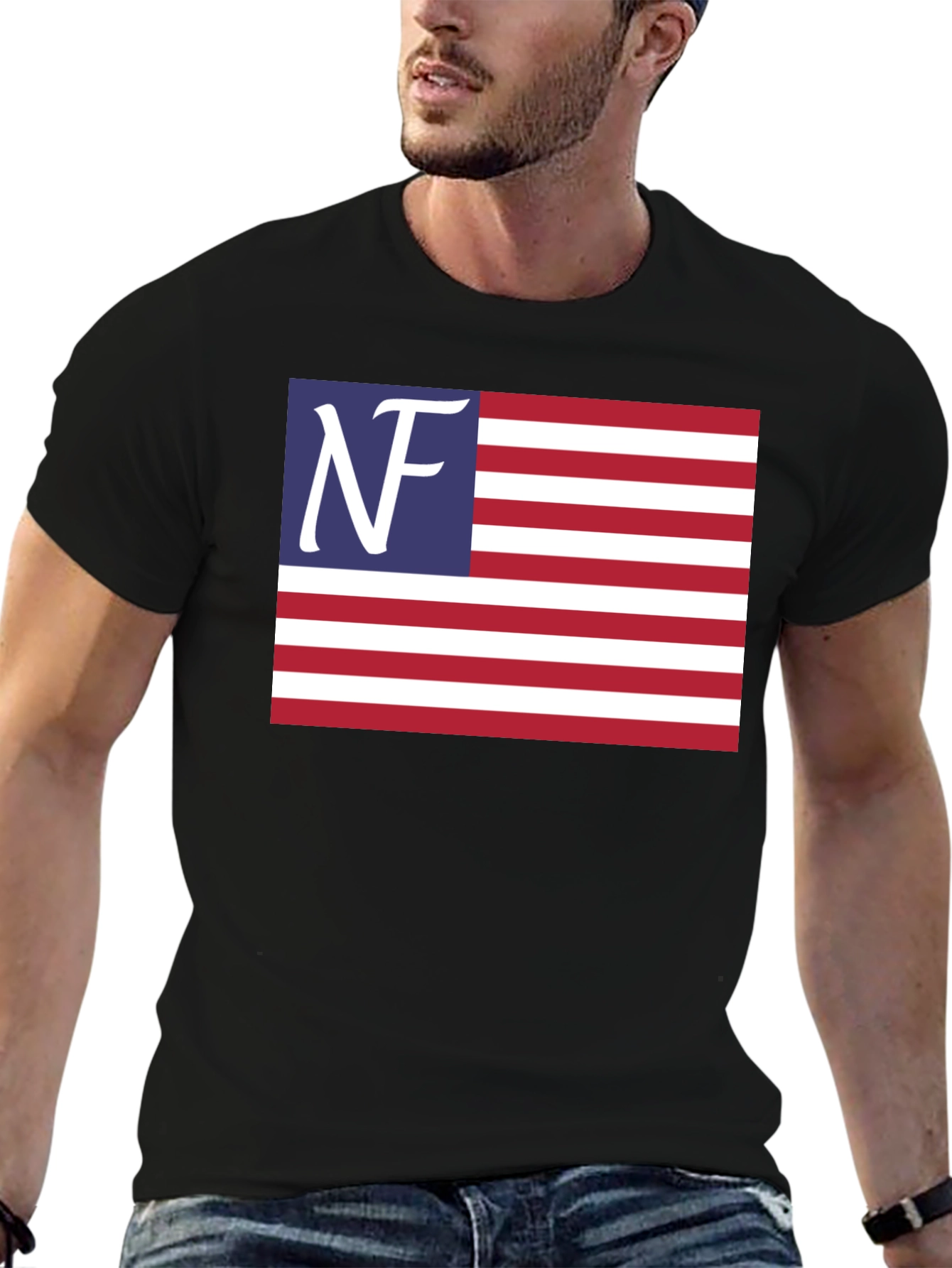 NF American Flag T-Shirt