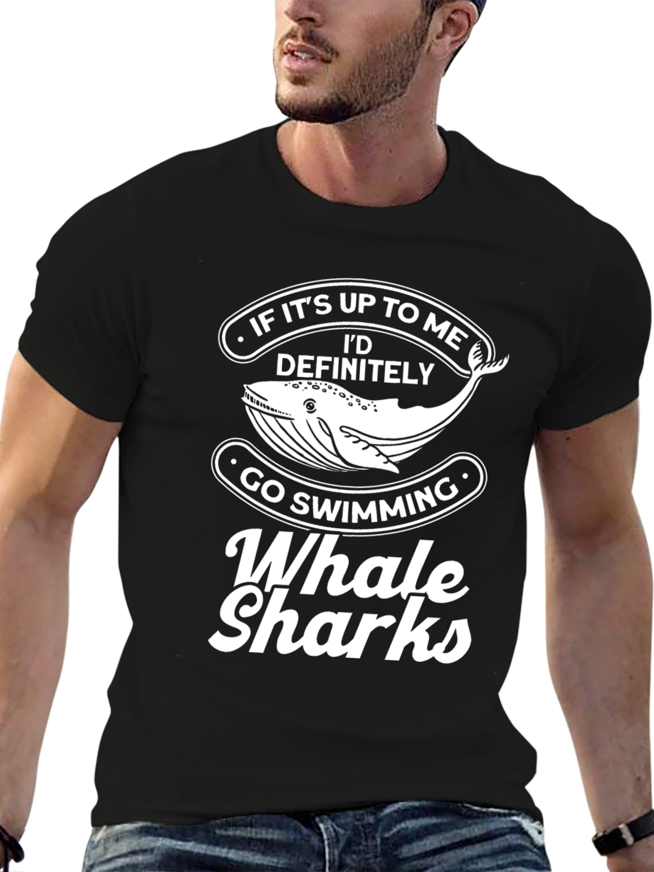 Whale Shark T-Shirt -  Id Go Swimming Tee