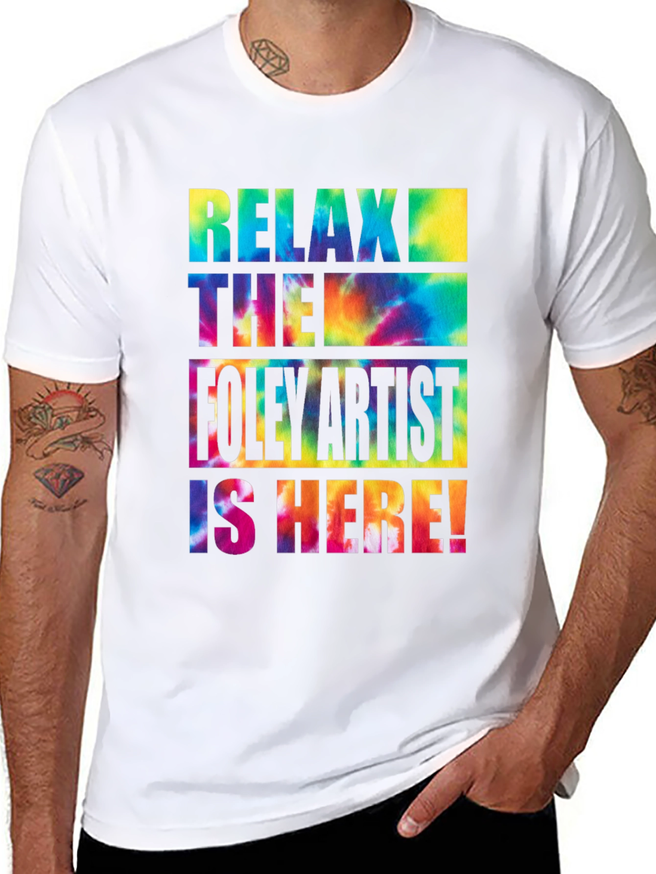 Relax the Foley Artist is Here! Graphic Tee