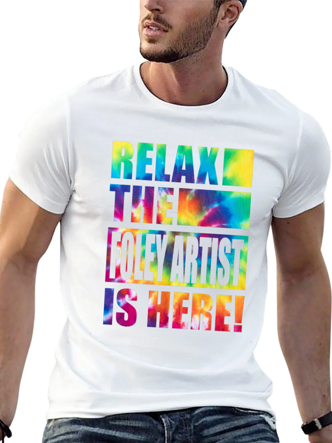 Relax the Foley Artist is Here! Graphic Tee