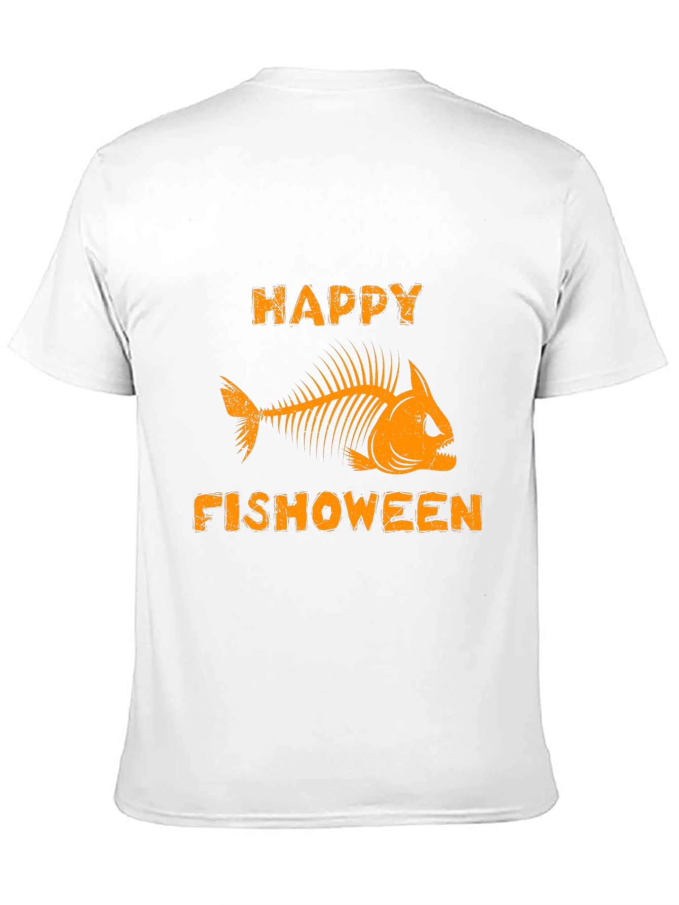 Happy Fishoween T-Shirt - Halloween Fishing Tee