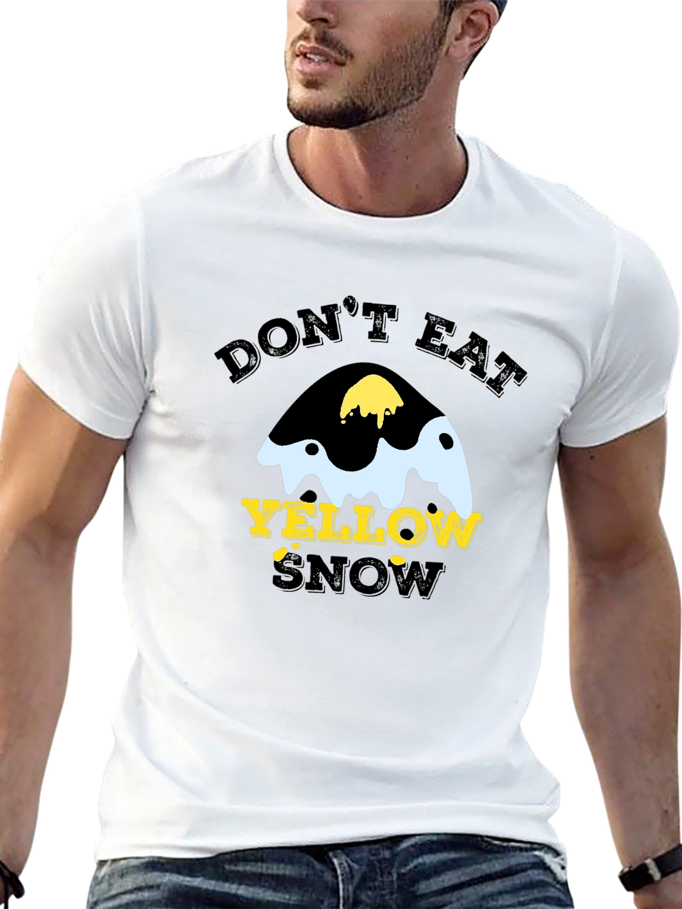 Dont Eat Yellow Snow Graphic Tee