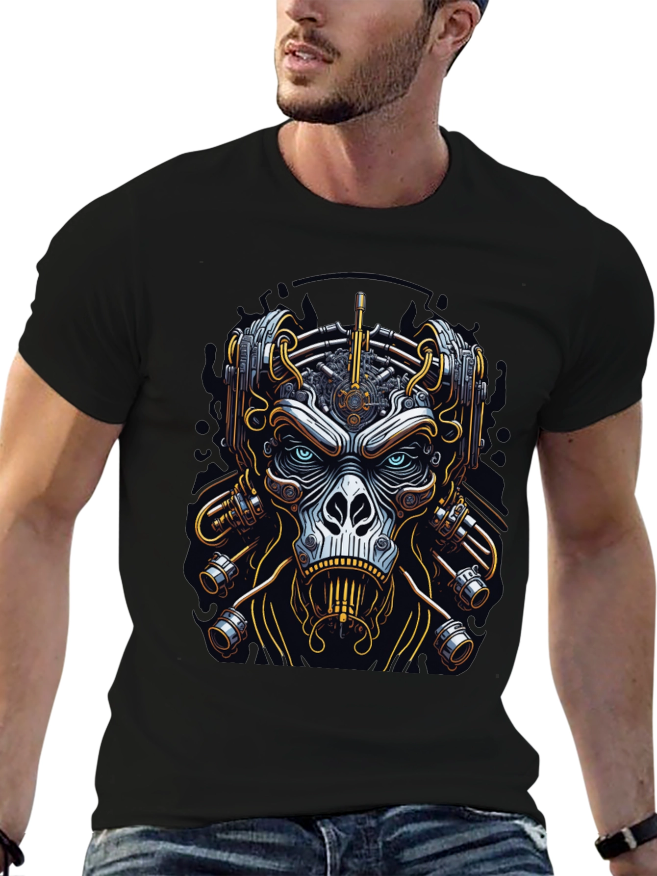 Steampunk Monkey Graphic Tee