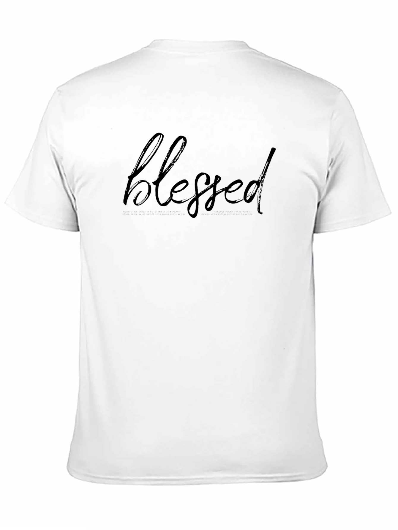 Blessed Graphic Tee - Classic Black T-Shirt