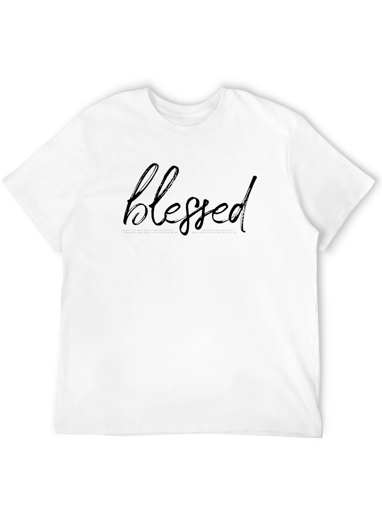 Blessed Graphic Tee - Classic Black T-Shirt