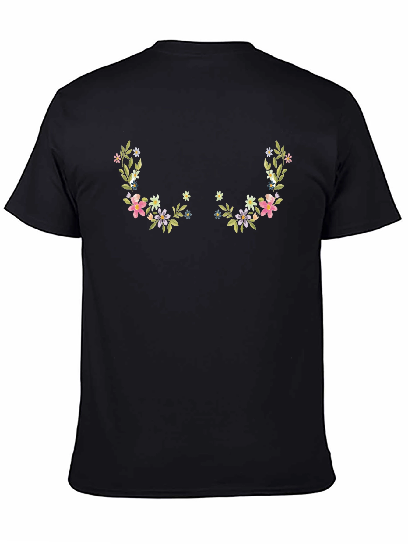 Floral Bra T-Shirt - Whimsical Design
