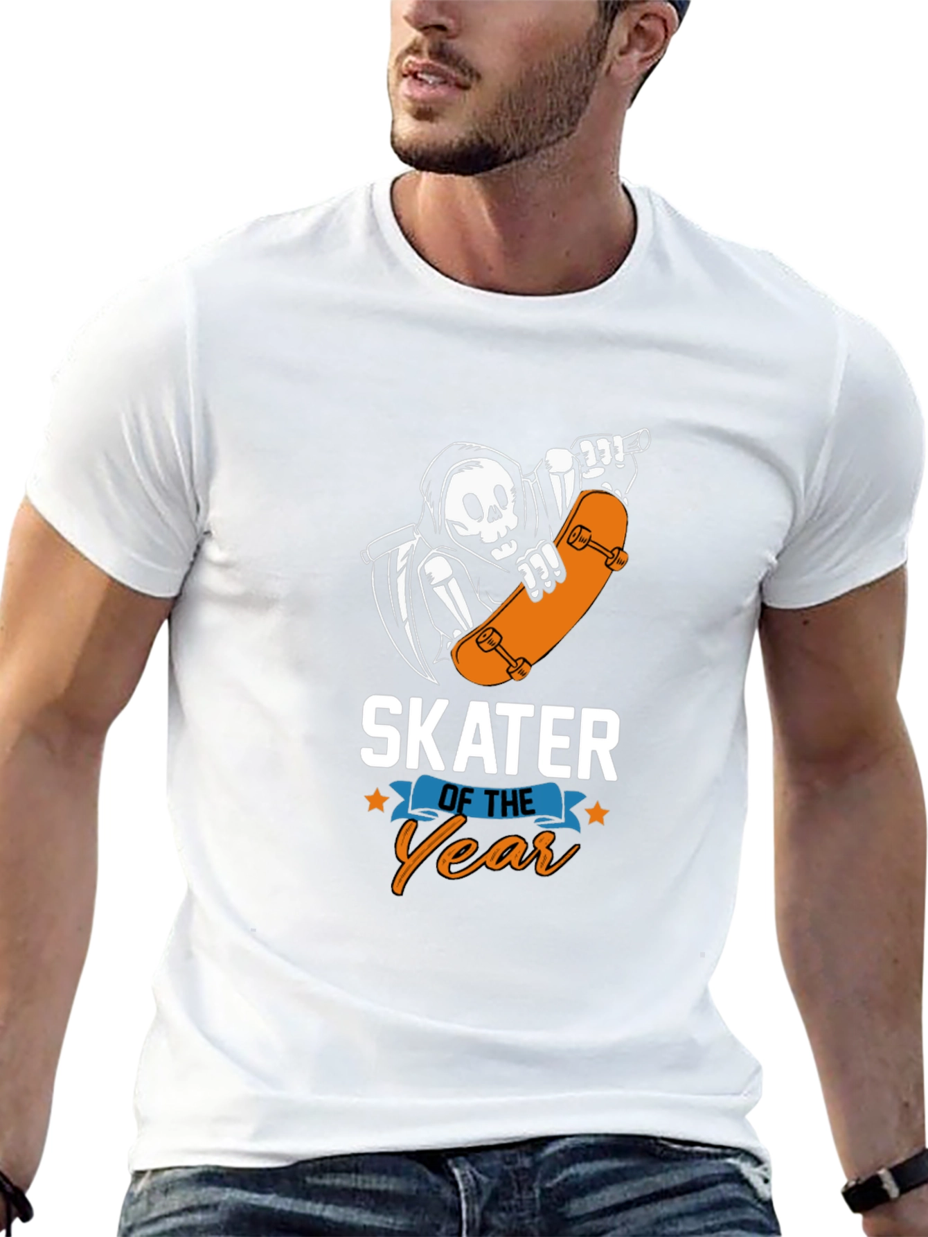 Skater of the Year Black Graphic Tee