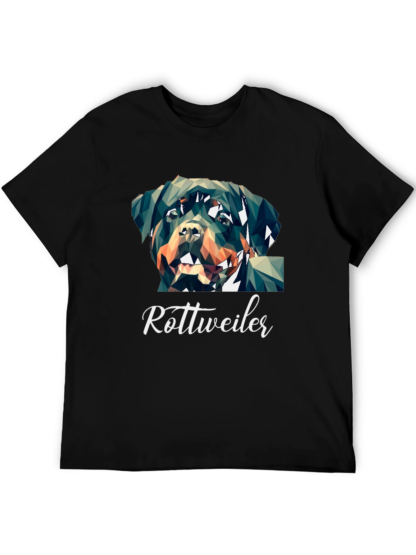 Rottweiler Geometric Dog T-Shirt
