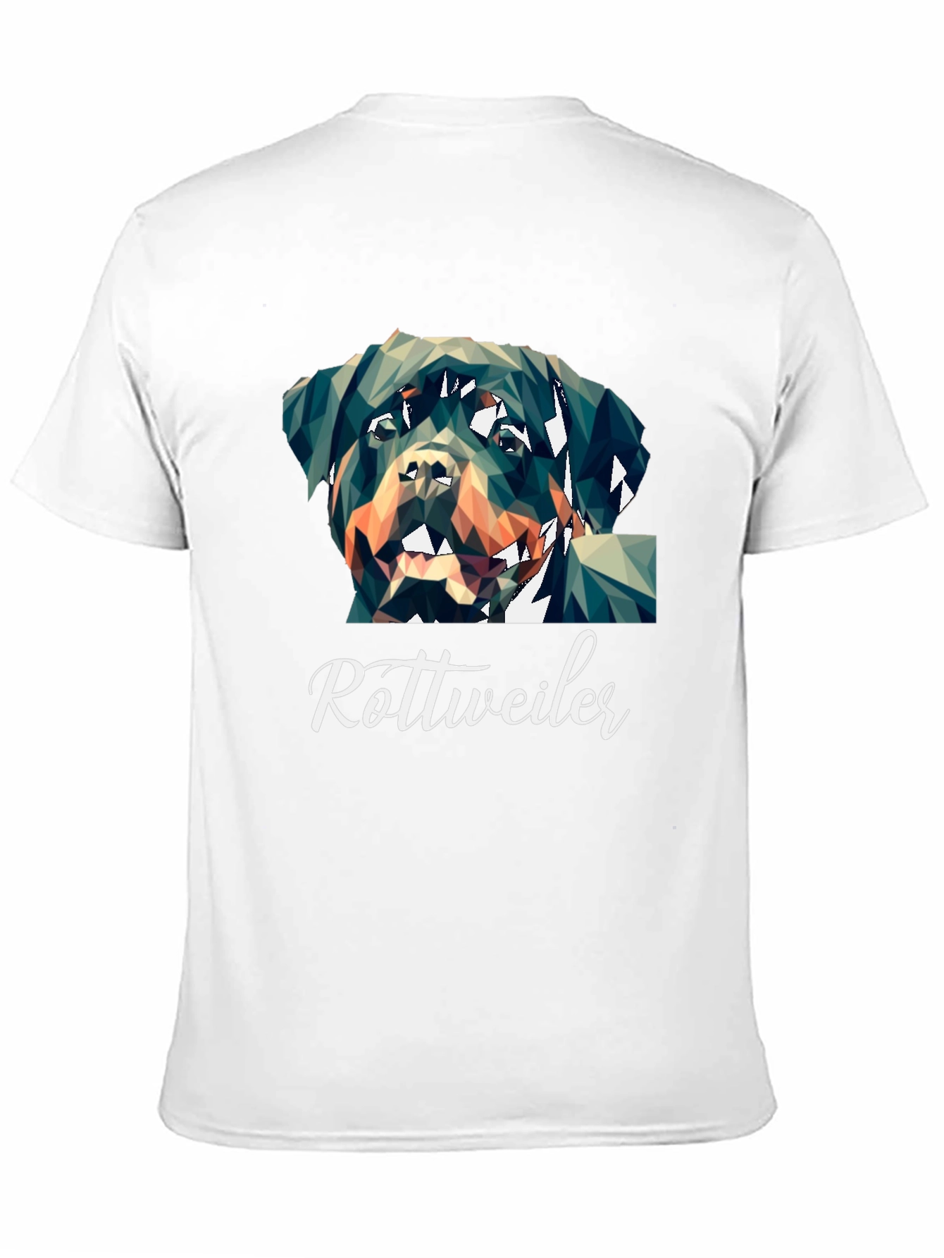 Rottweiler Geometric Dog T-Shirt