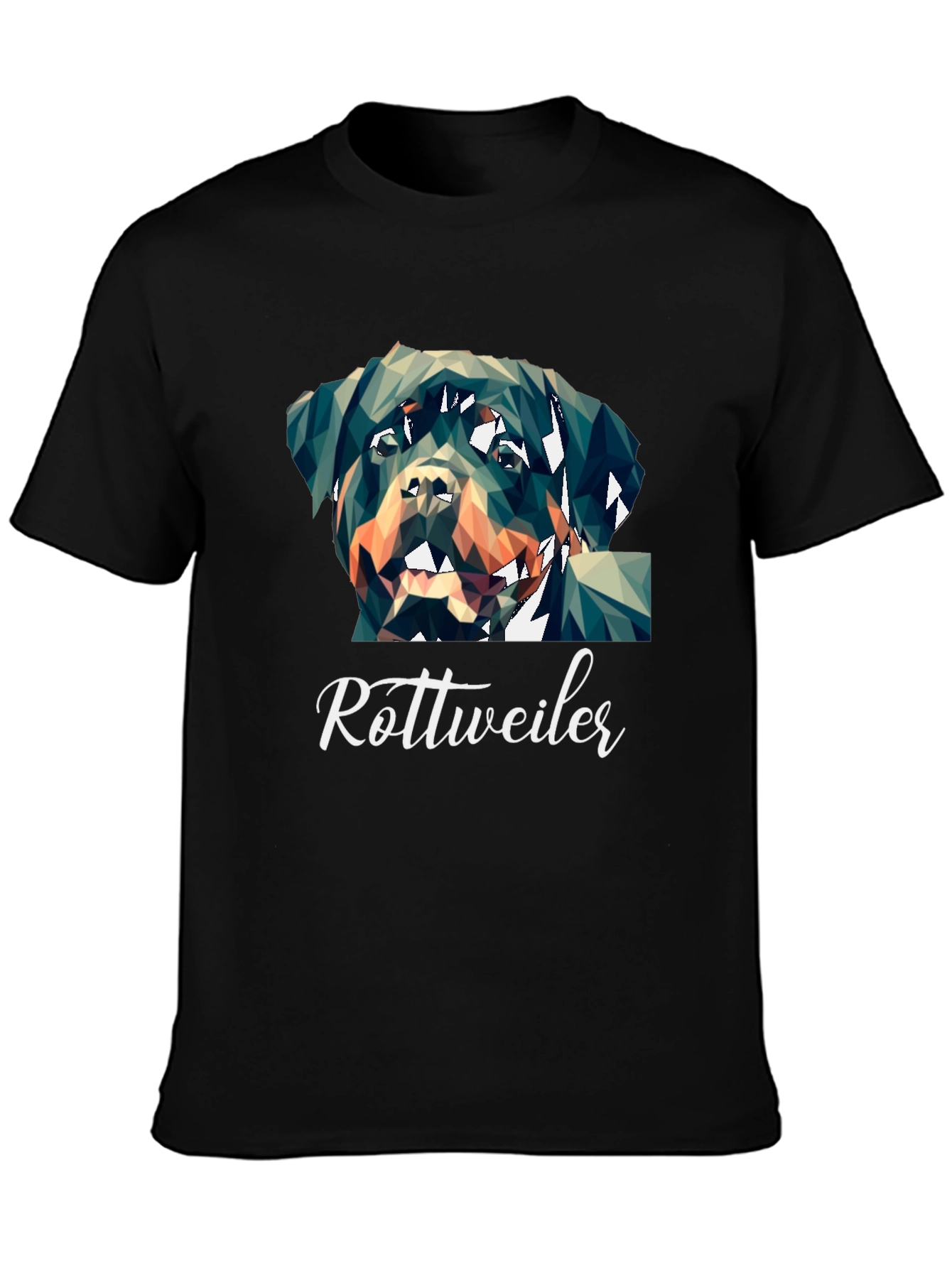 Rottweiler Geometric Dog T-Shirt