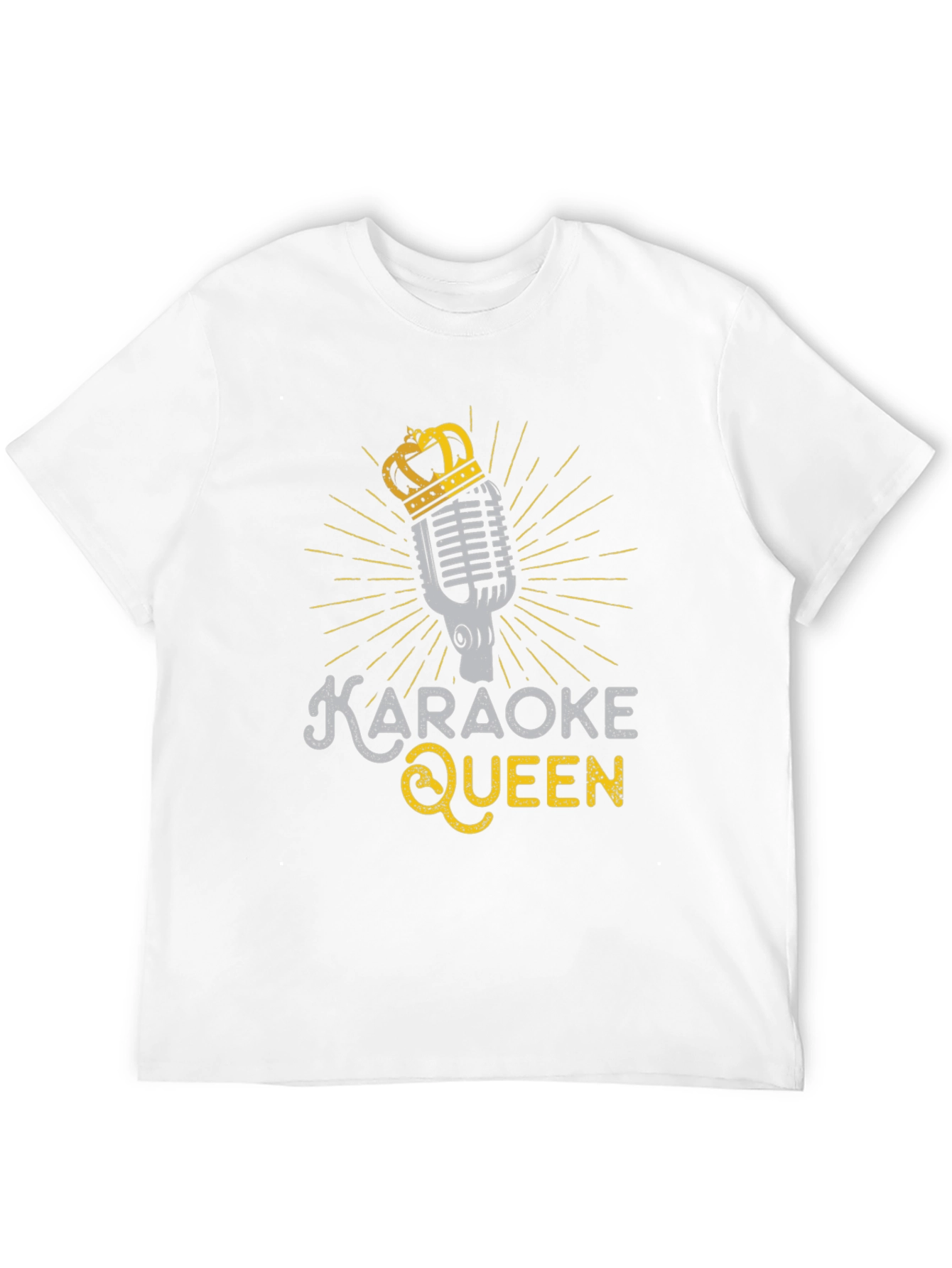 Karaoke Queen Graphic Tee - Black T-Shirt