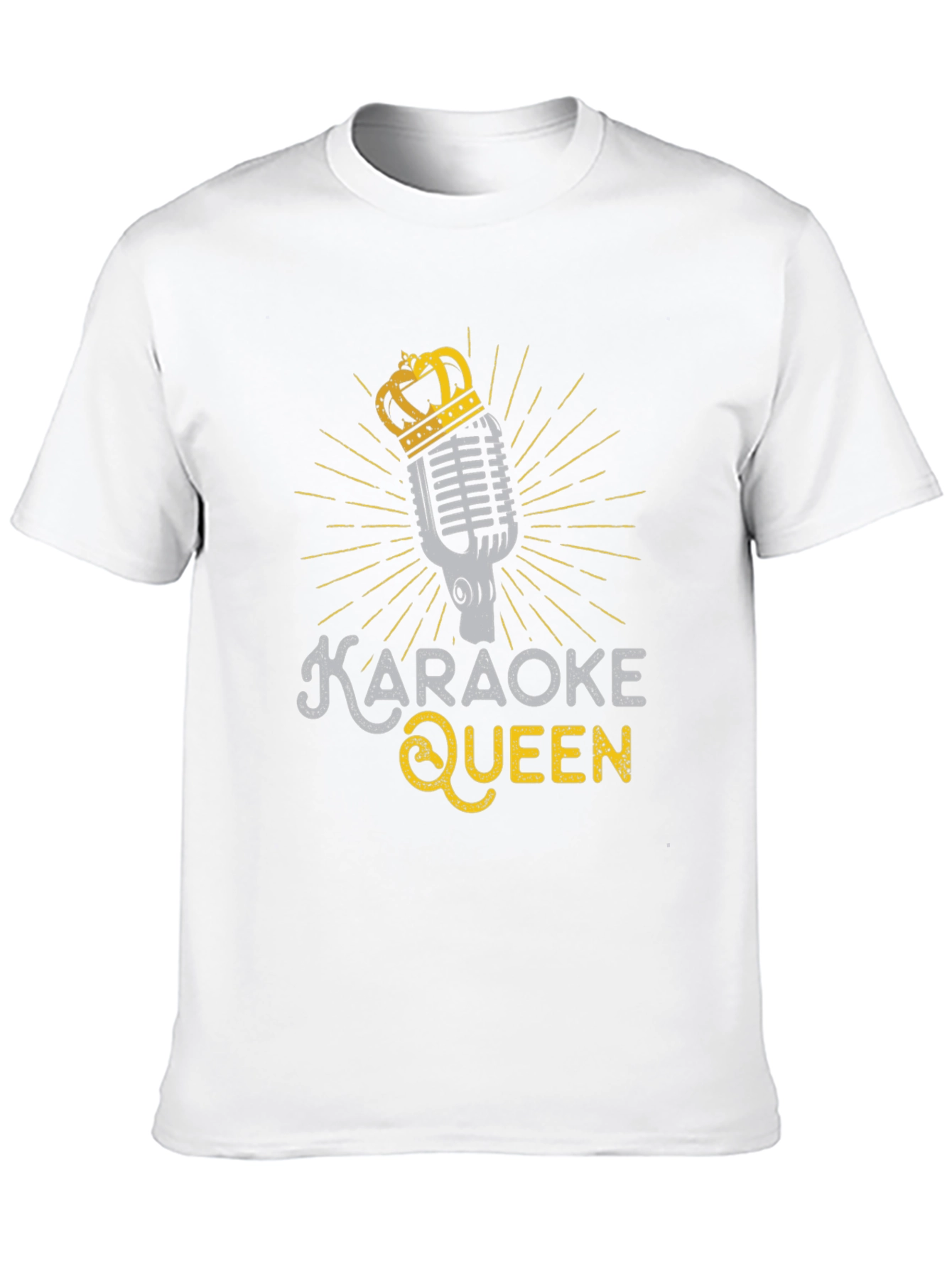 Karaoke Queen Graphic Tee - Black T-Shirt