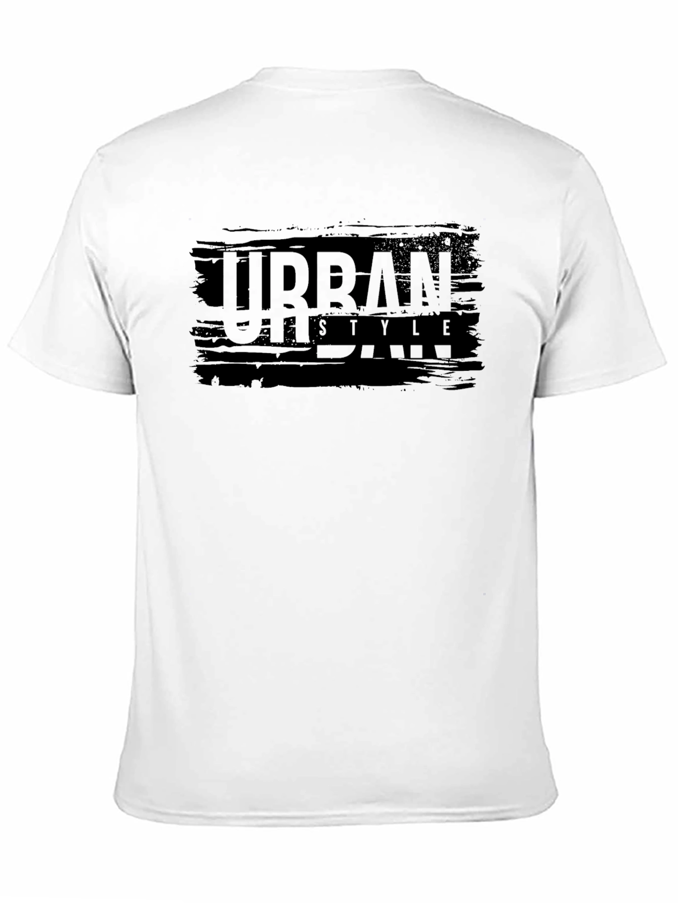 Urban Style Black Graphic T-Shirt