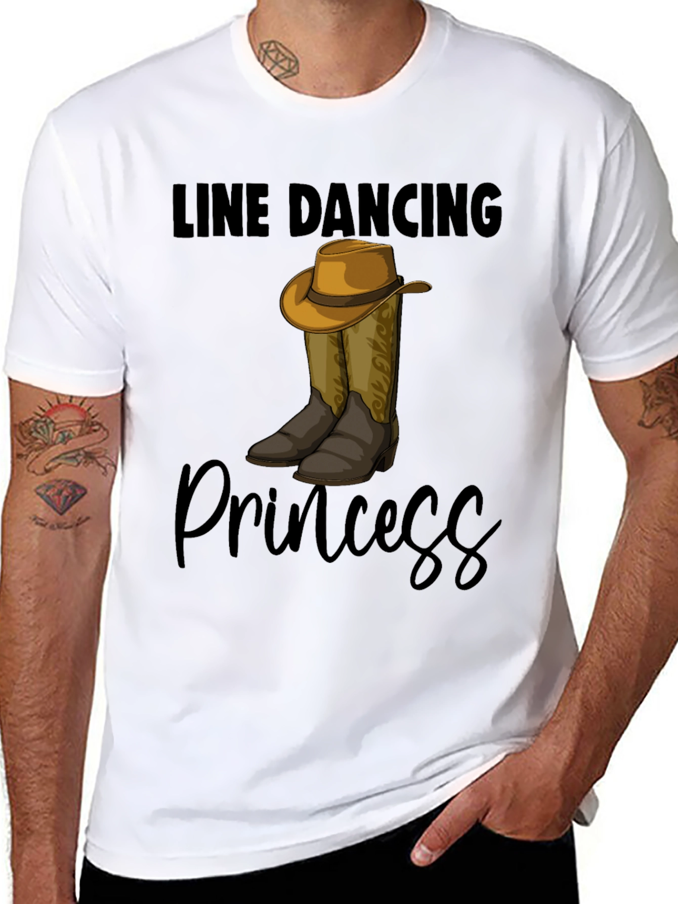 Line Dancing Princess Graphic Tee