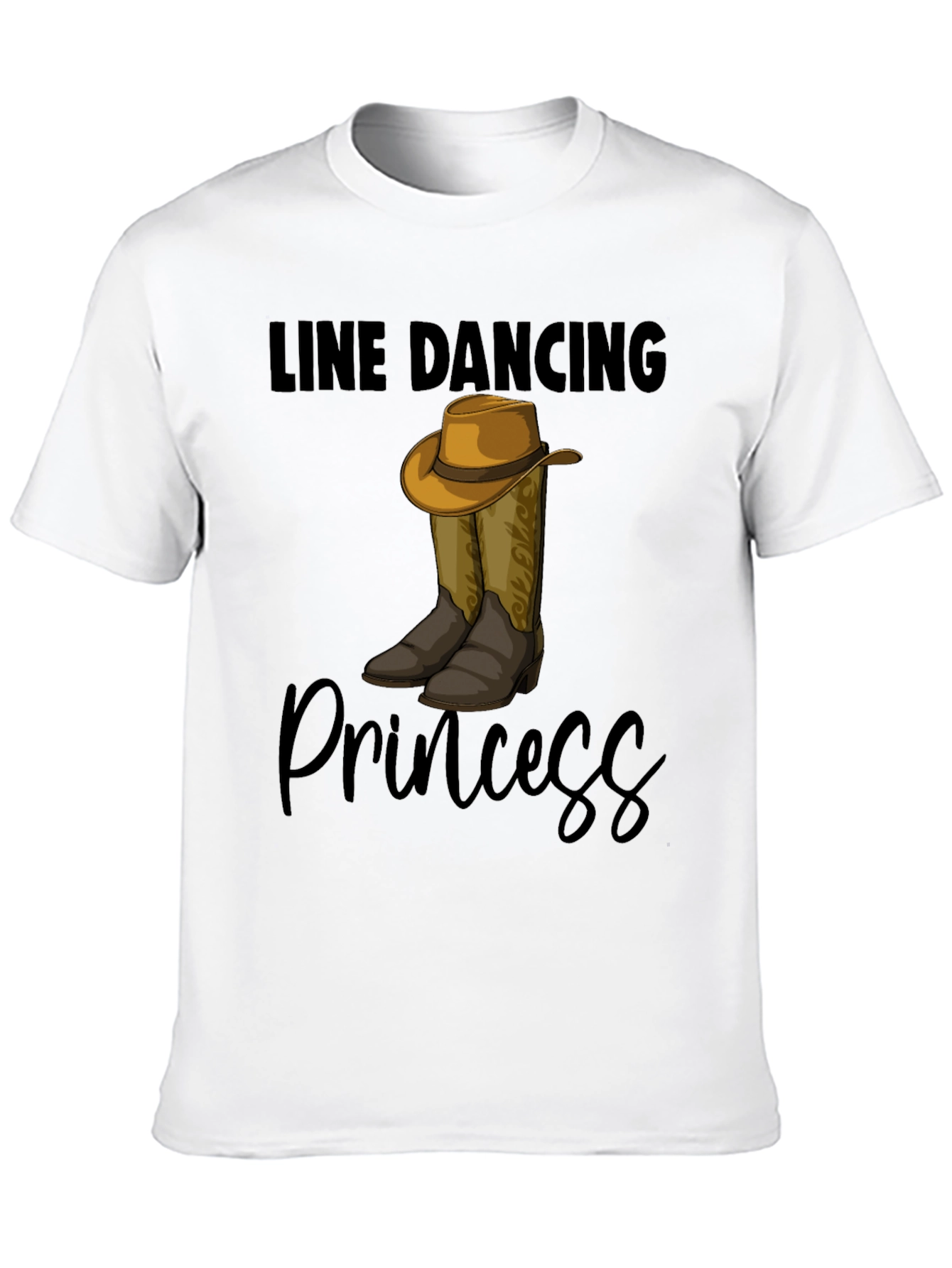 Line Dancing Princess Graphic Tee