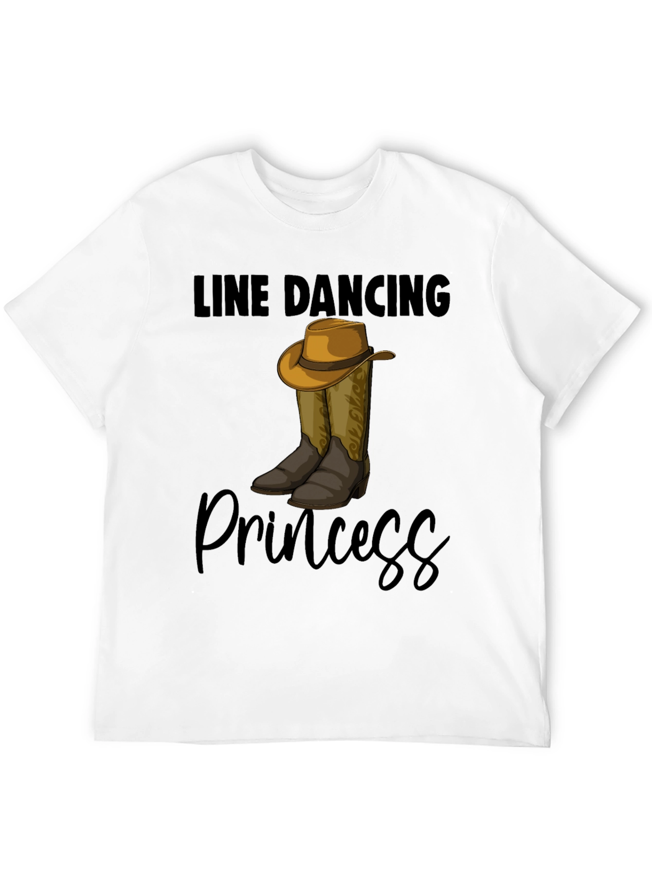 Line Dancing Princess Graphic Tee