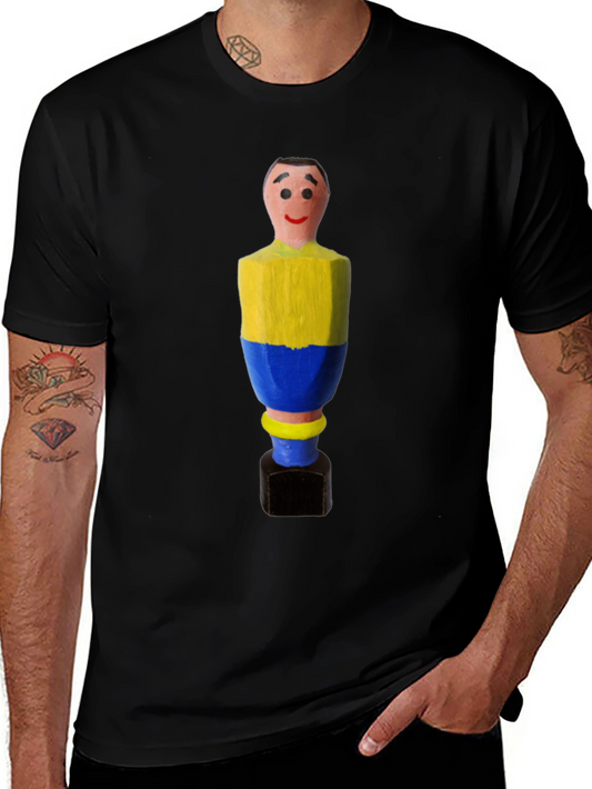 Foosball Man T-Shirt - Novelty Graphic Tee