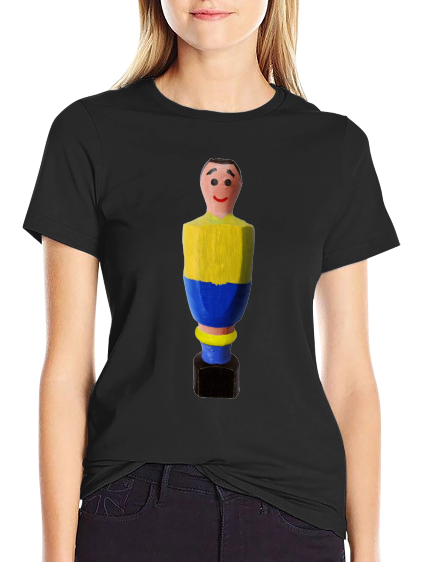 Foosball Man T-Shirt - Novelty Graphic Tee