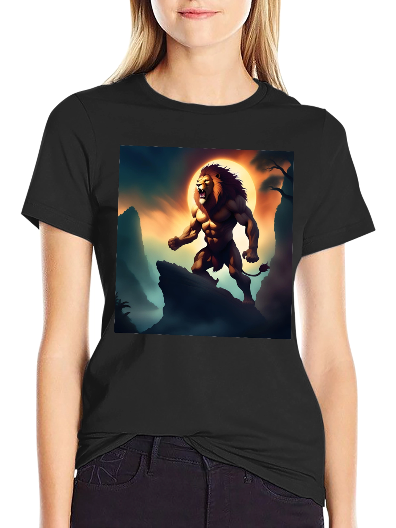 Lion King T-Shirt - Graphic Print